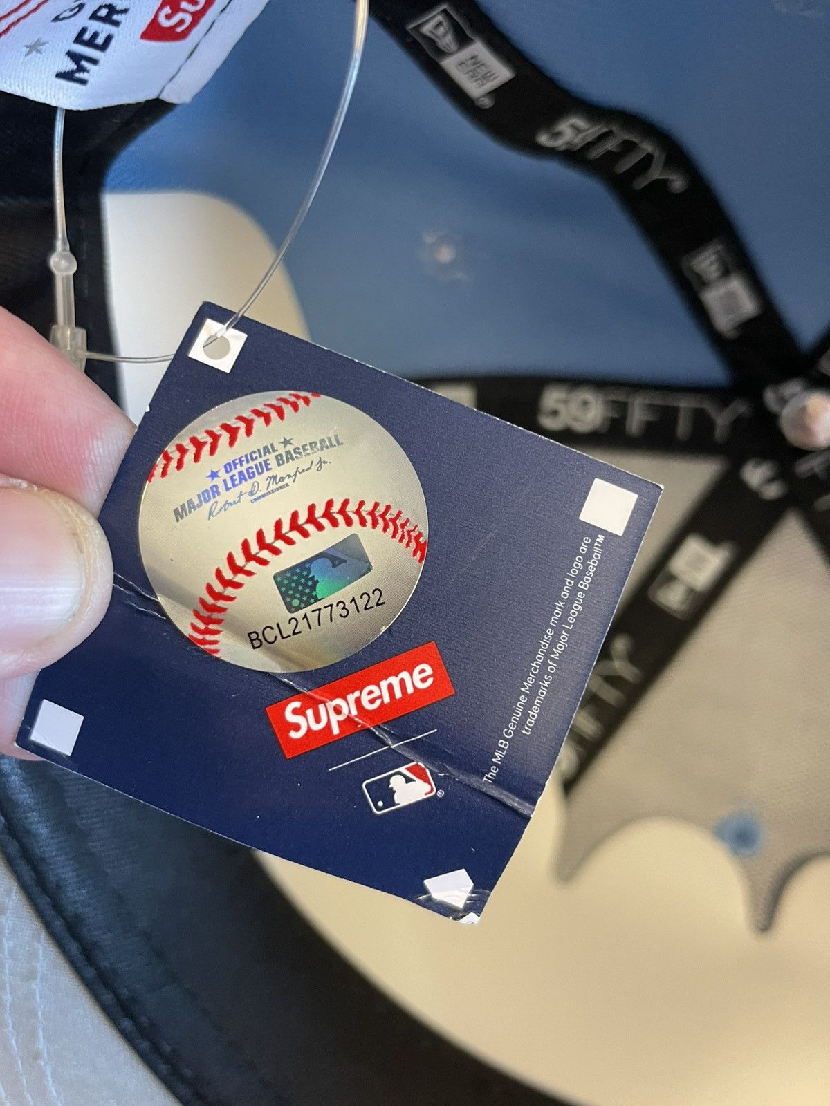 MLB × New Era × Supreme Supreme MLB Fitted Size ONE SIZE - 6 Thumbnail