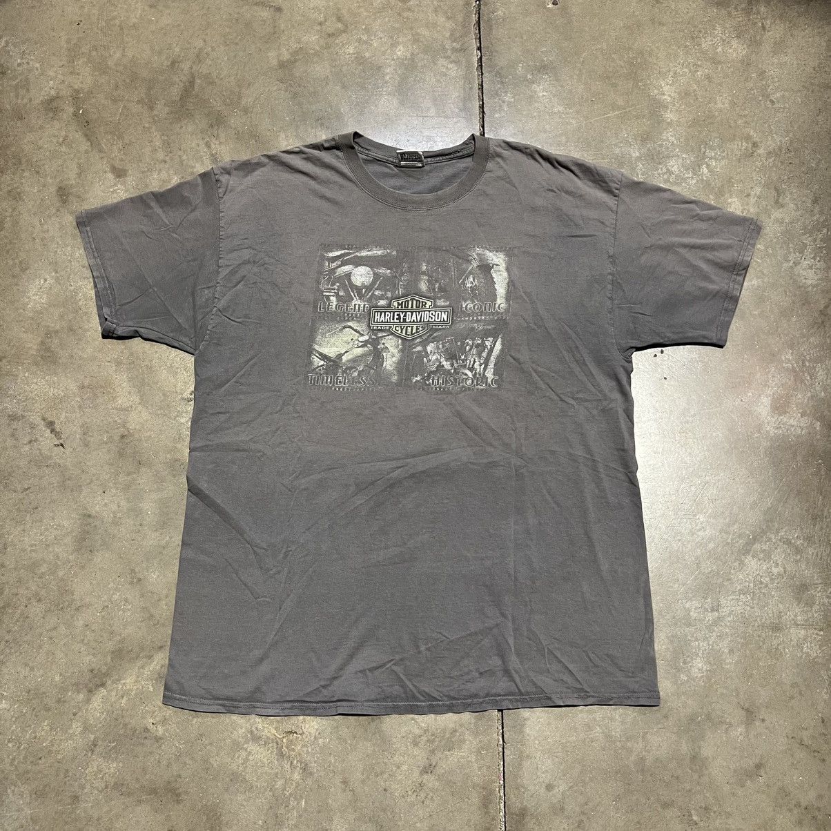 Harley Davidson Vintage Harley Davidson Motorcycle Biker T shirt Hawkeye Size US XXL / EU 58 / 5 - 7 Thumbnail