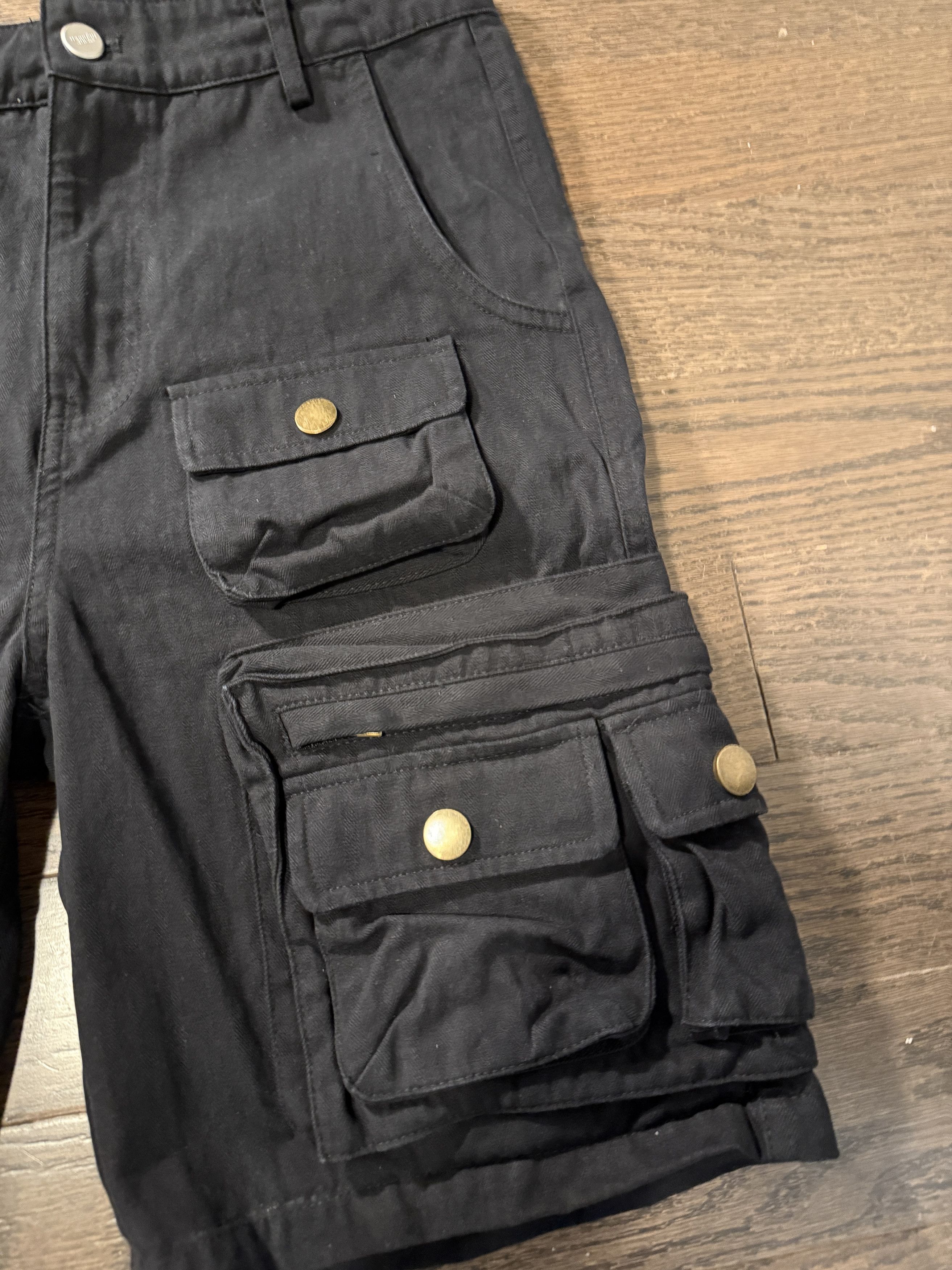 Mondaysuck Mondaysuck Spark Utility Multi Pocket Cargo Short - Size 30 Size US 30 / EU 46 - 2 Thumbnail
