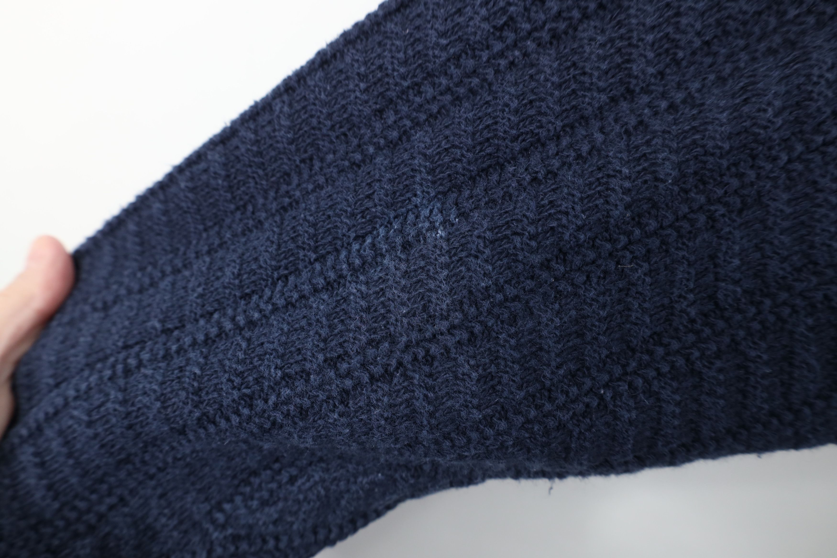 Vintage Vintage 90s Streetwear Framed Cotton Knit Sweater Blue USA Size US M / EU 48-50 / 2 - 4 Thumbnail