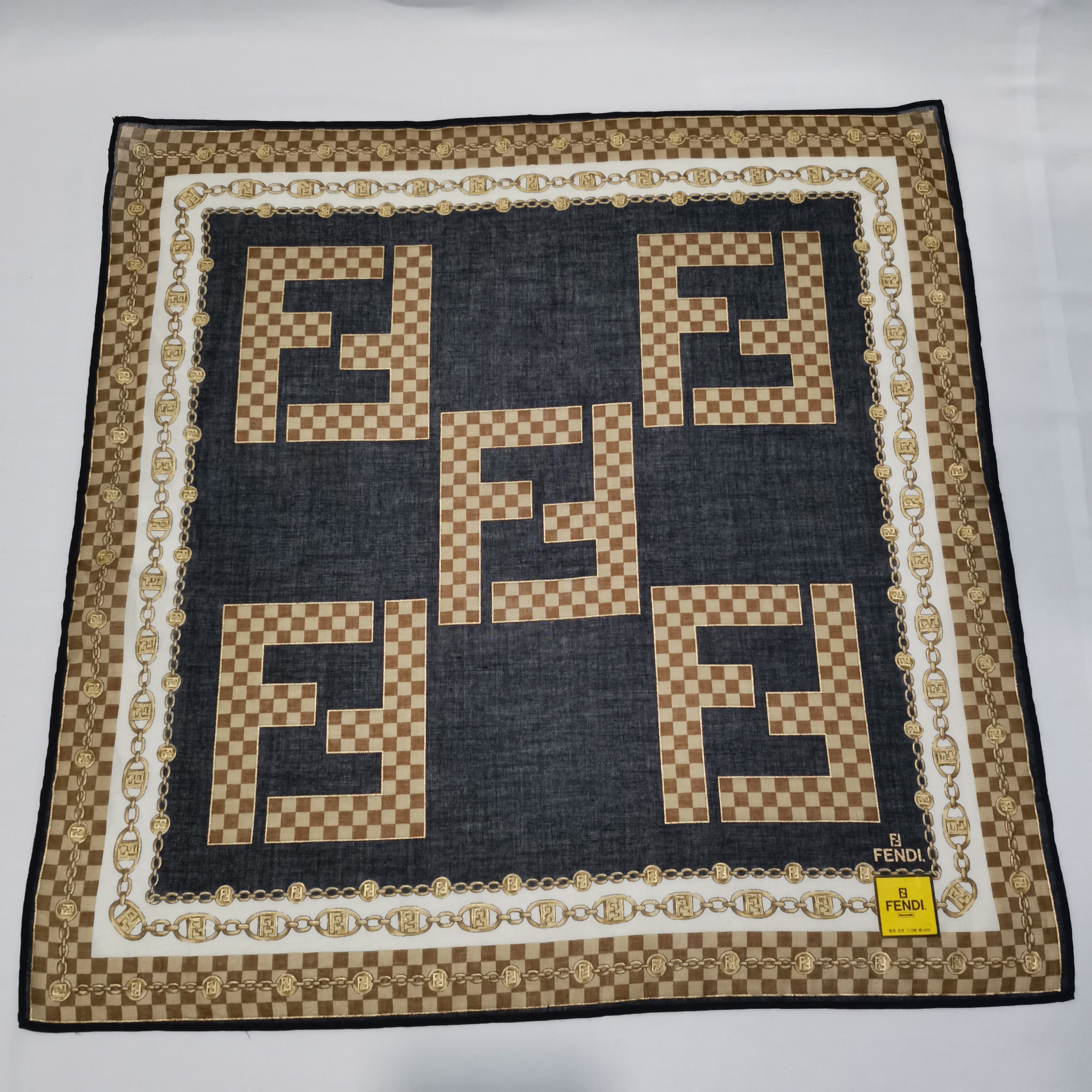 Fendi FENDI HANDKERCHIEF/ BANDANA/ SCARF Size ONE SIZE - 2 Thumbnail