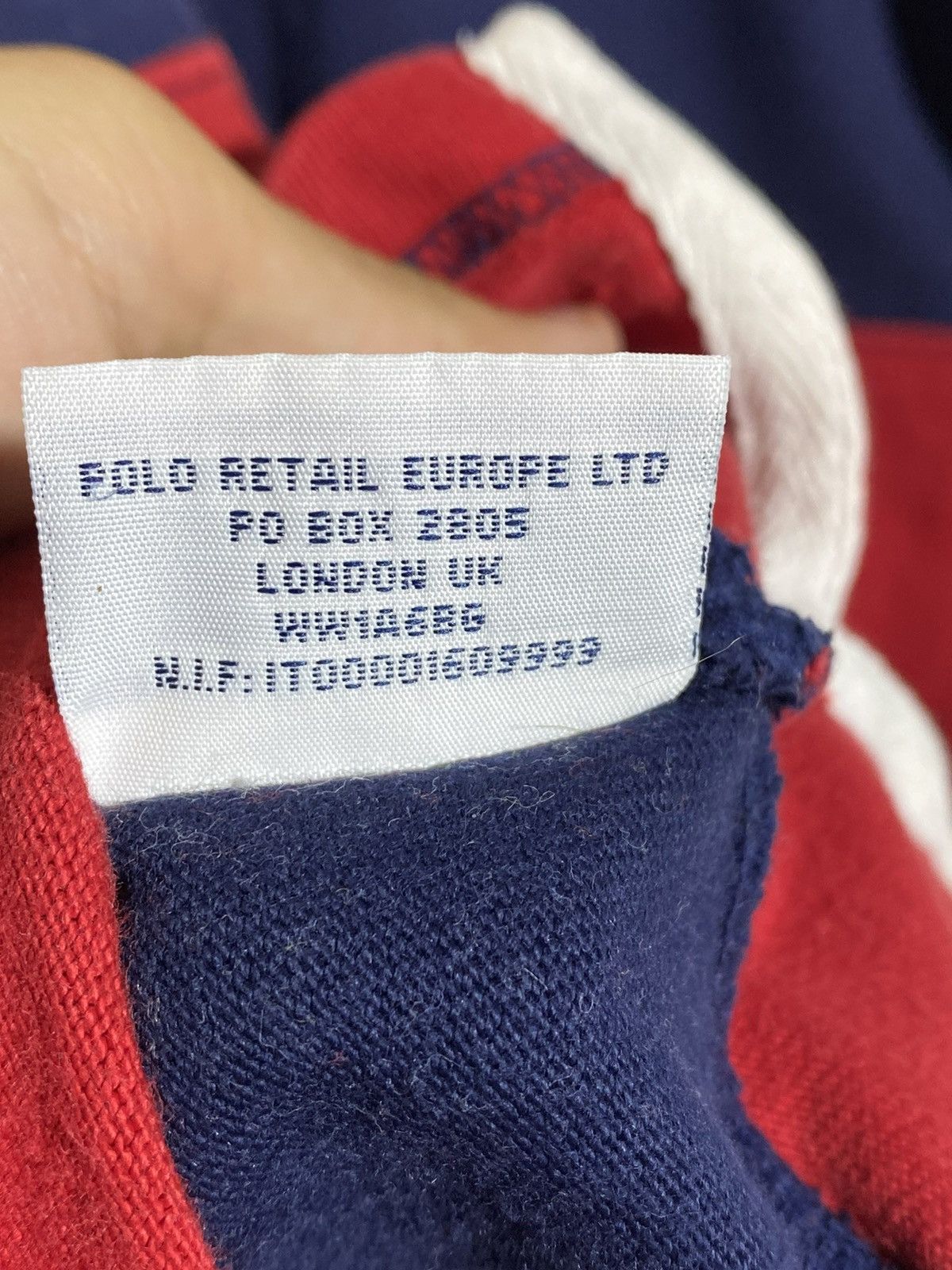 Polo Ralph Lauren 🔥 Y2K POLO RALPH LAUREN RUGBY SHIRT VINTAGE USA PREPPY OG Size US XL / EU 56 / 4 - 15 Thumbnail