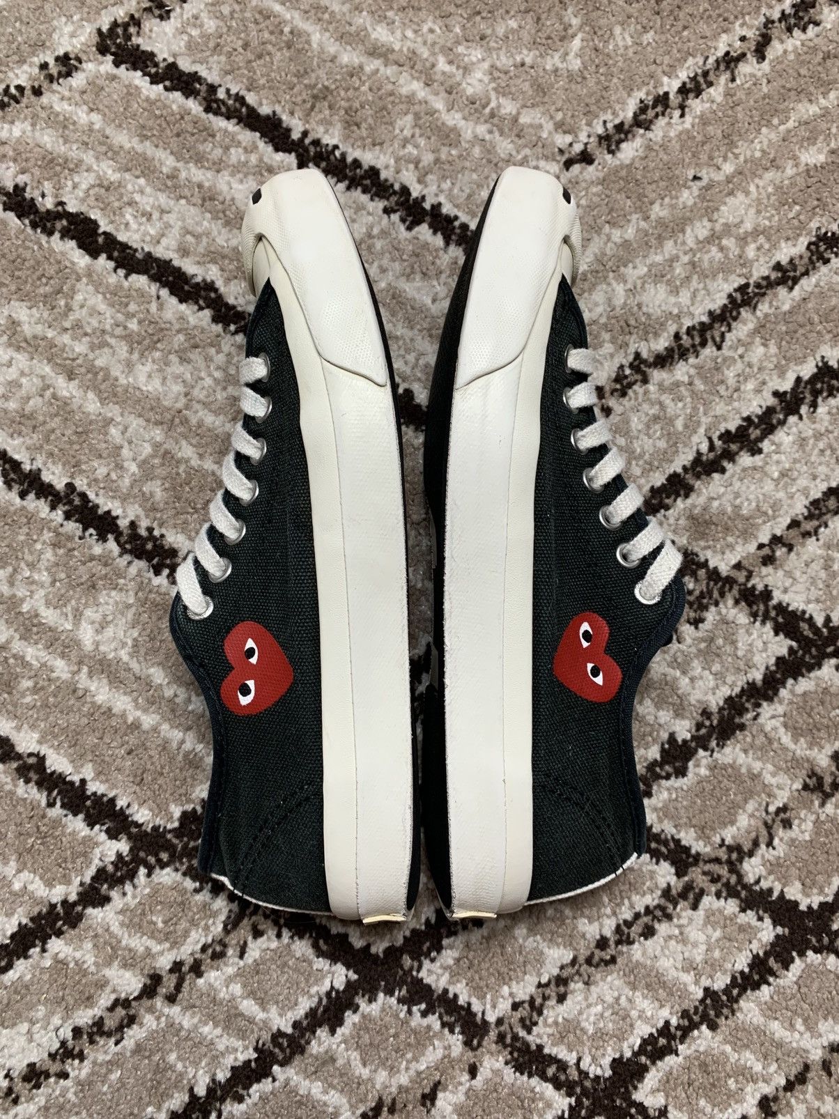 Comme des Garcons PLAY × Converse Converse Jack Purcell x CDG 2008 Collaboration Size US 6.5 / EU 39-40 - 6 Thumbnail