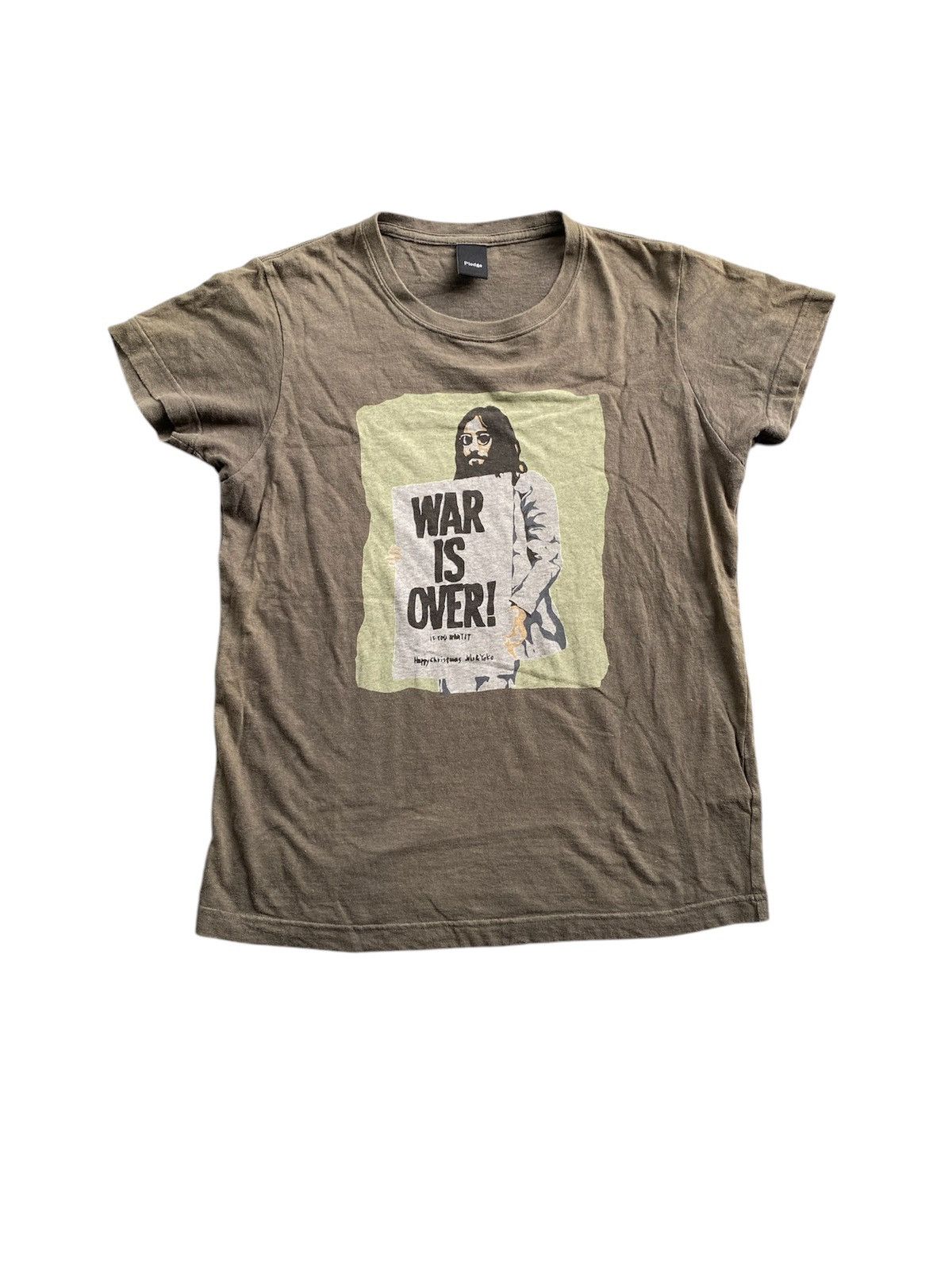 Pledge x Number Nine STOP WAR poem tee