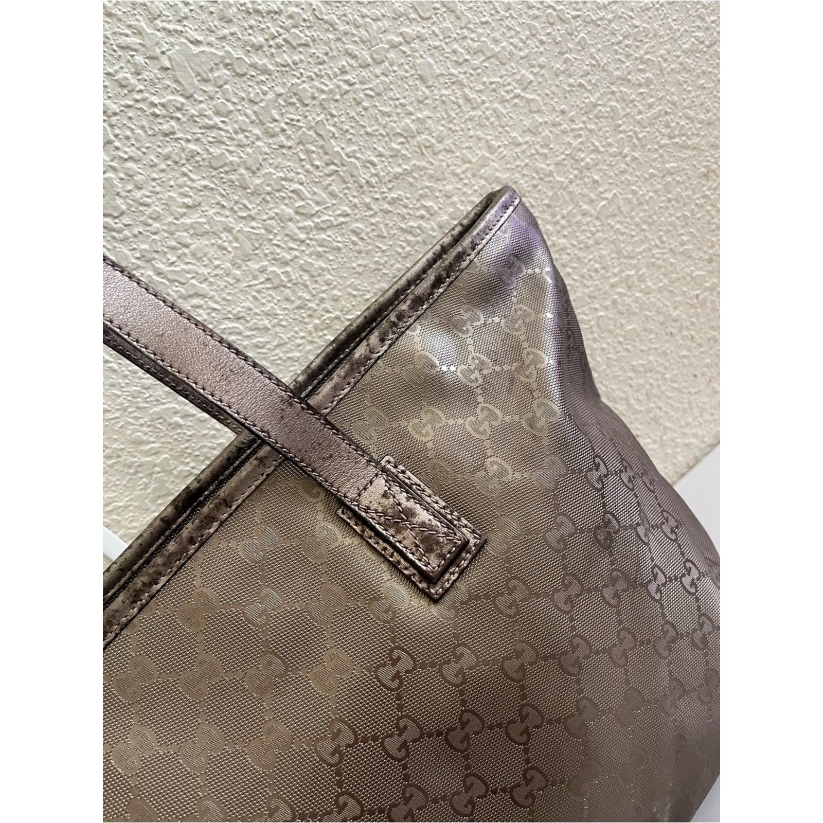 Gucci Gucci large gg bronze tote bag Size ONE SIZE - 12 Thumbnail