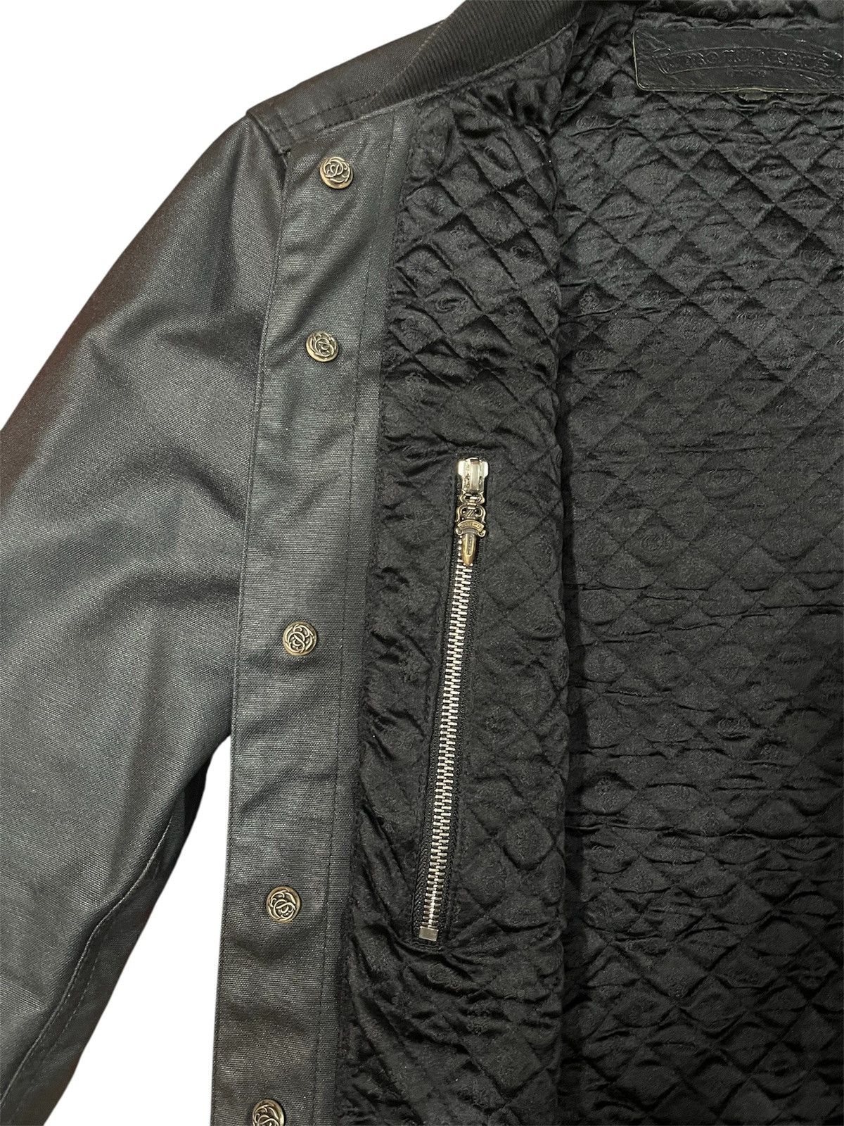 Chrome Hearts Chrome Hearts Waxed Motor Breath Jacket Size US S / EU 44-46 / 1 - 7 Thumbnail