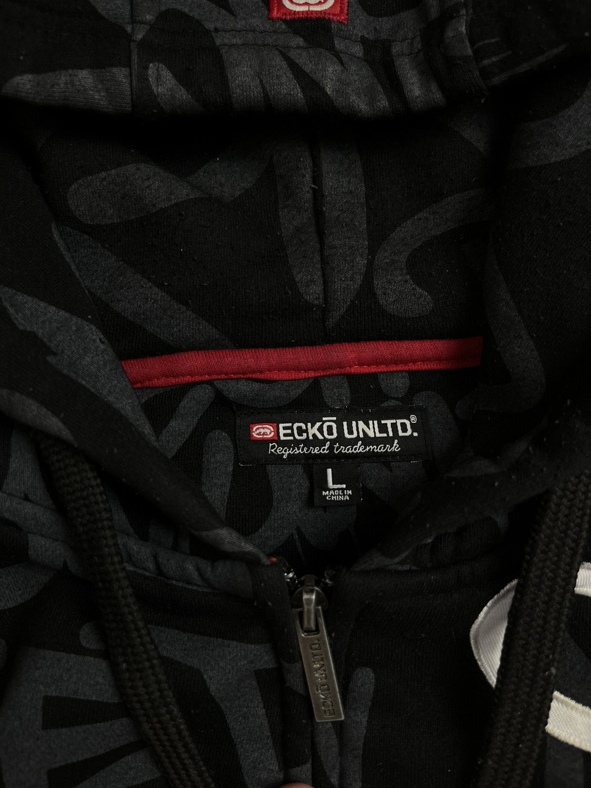 Ecko Unltd. 🔥CRAZY ECKO UNLTD FULL PRINTED VINTAGE ZIP UP BOXY HOODIE Size US L / EU 52-54 / 3 - 8 Thumbnail