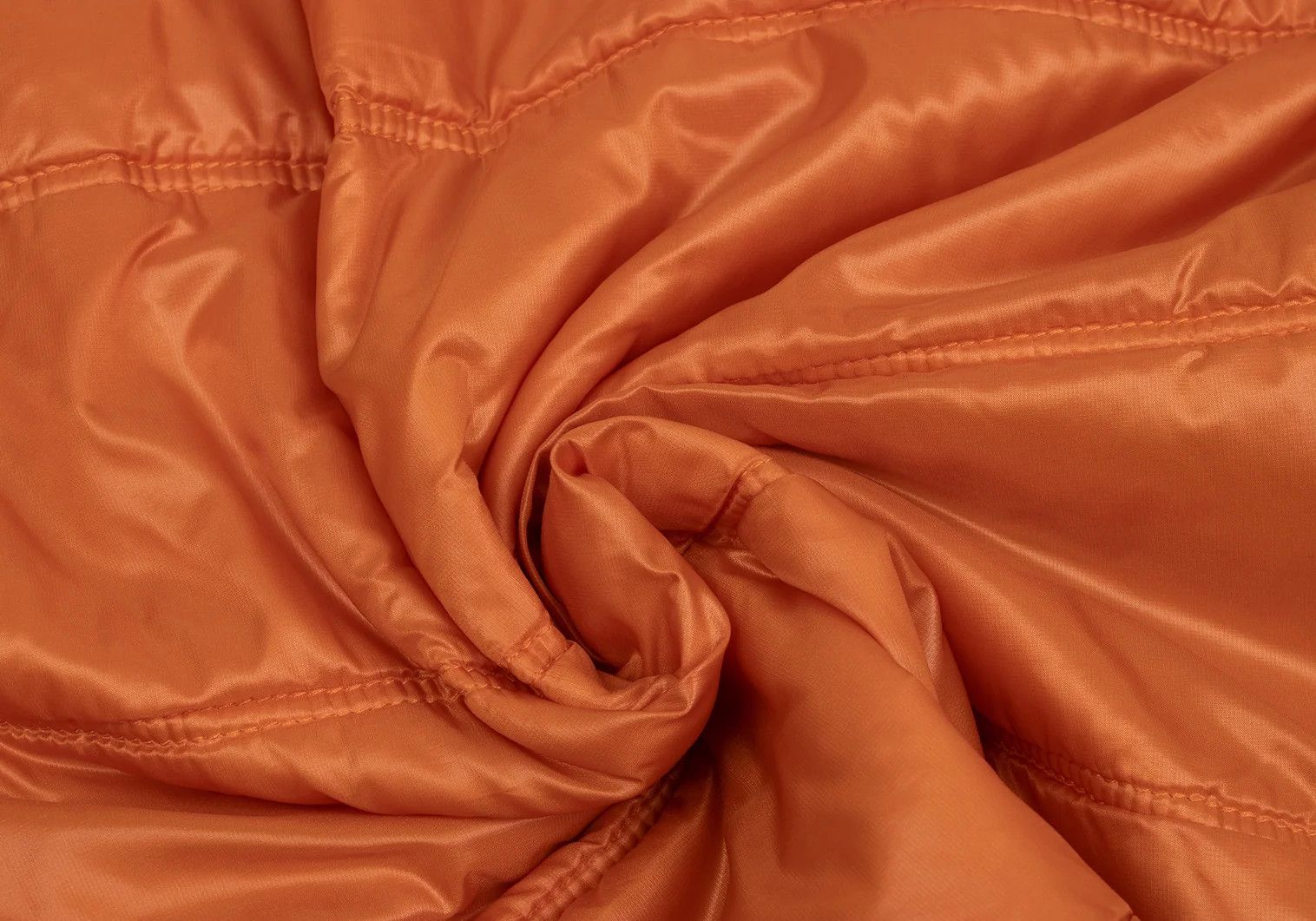 Junya Watanabe Quilted Hybrid Shirt Jacket in Orange, Size XS Size US XS / EU 42 / 0 - 17 Thumbnail