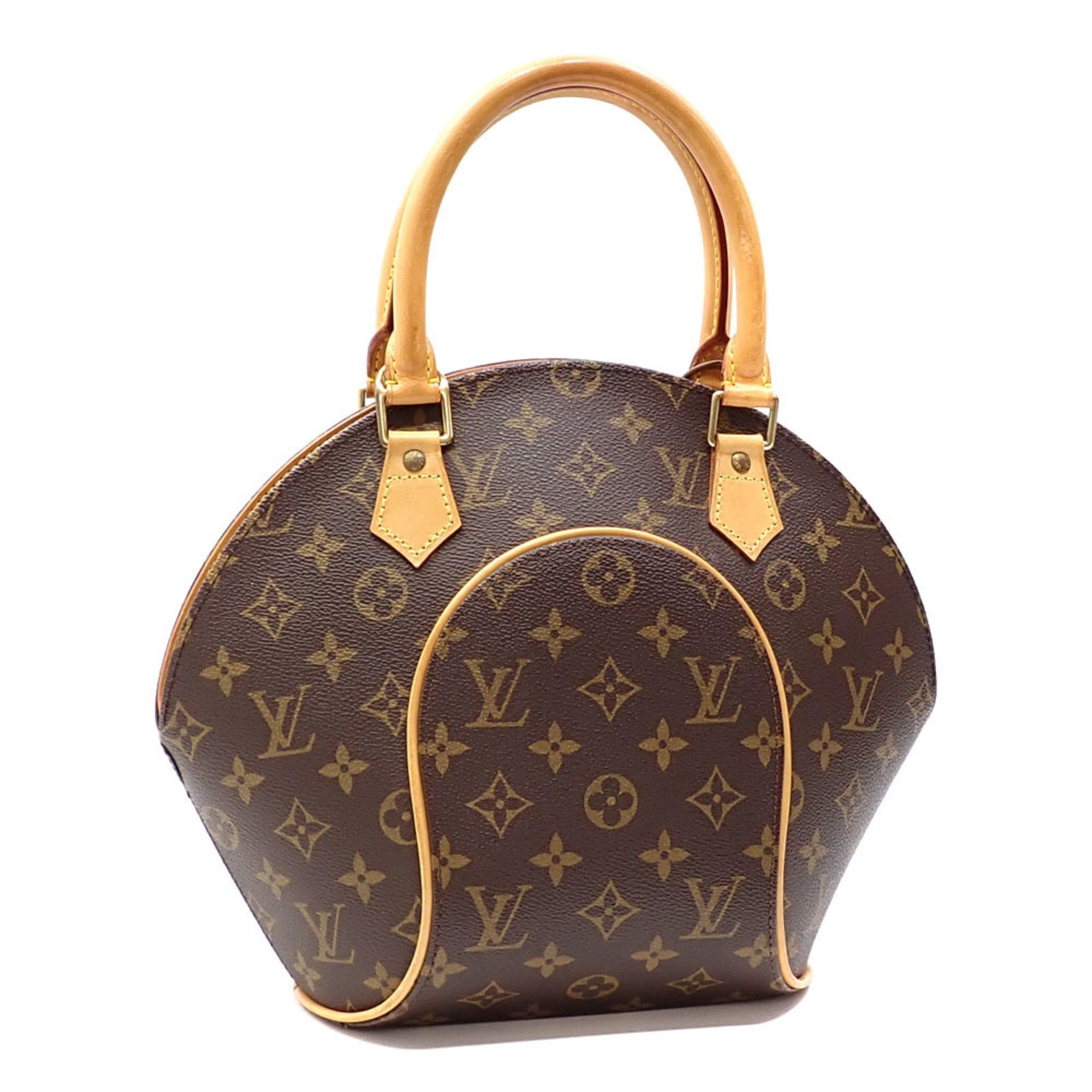 Louis Vuitton - Authenticated Trouville Handbag - Leather Brown Plain for Women, Good Condition