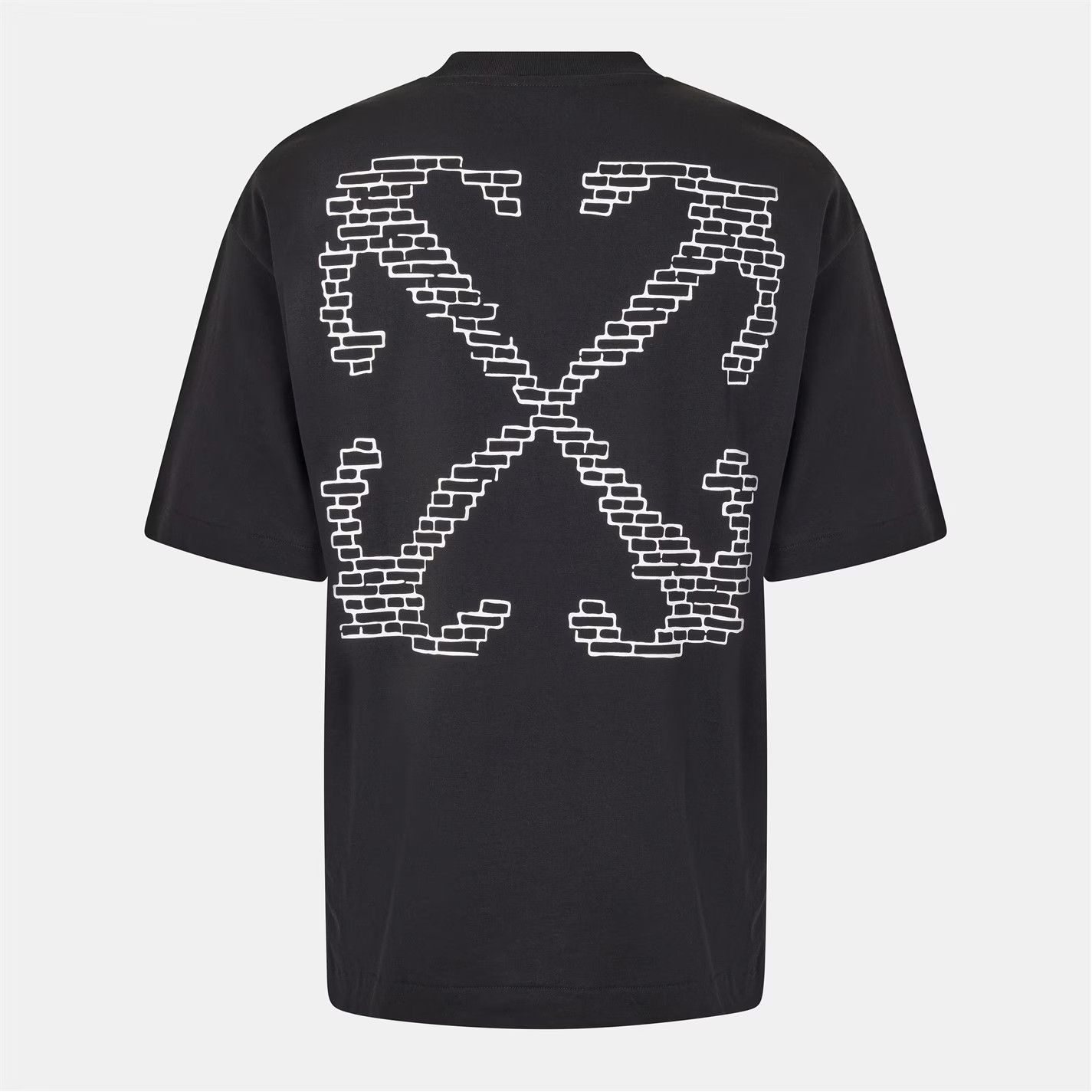 Off-White o1g2r1mq0226 Brics Skate - Short Sleeve T-Shirt In Black Size US XS / EU 42 / 0 - 2 Thumbnail