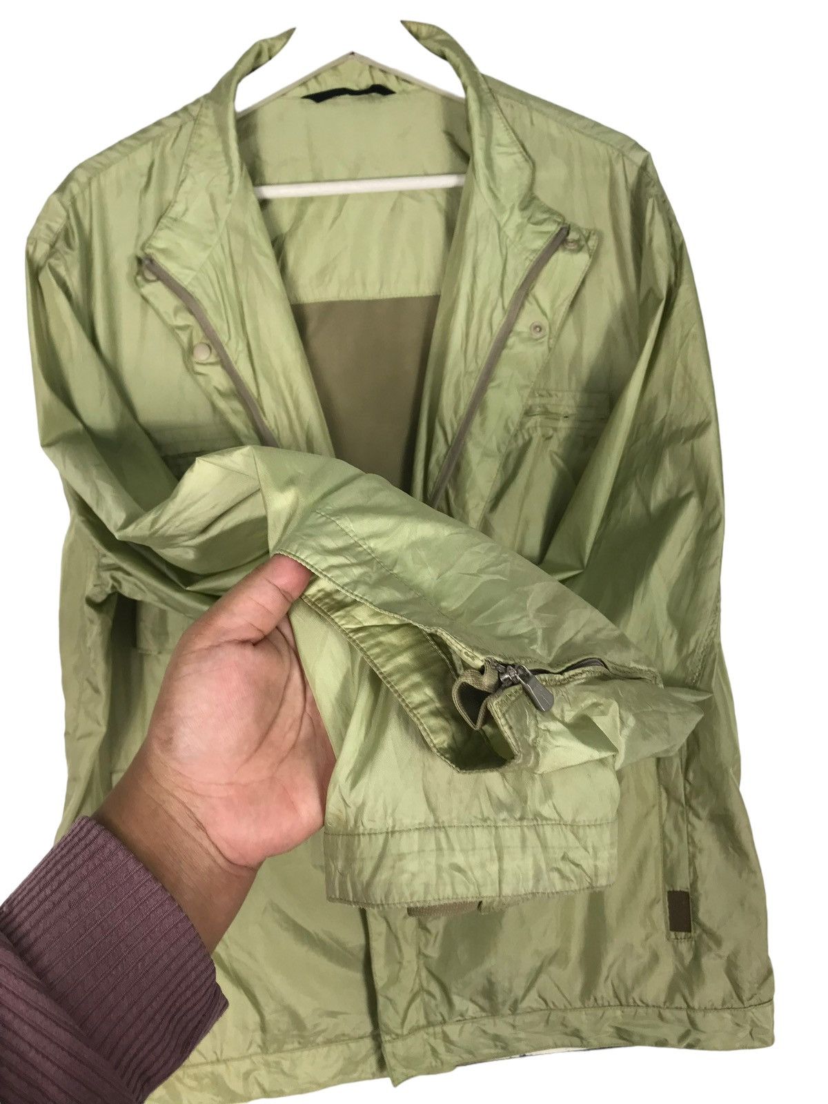 Versace 🔥 VERSACE SPORT AQUA TERRA TECHNICAL JACKET MADE IN ITALY Size US L / EU 52-54 / 3 - 13 Thumbnail