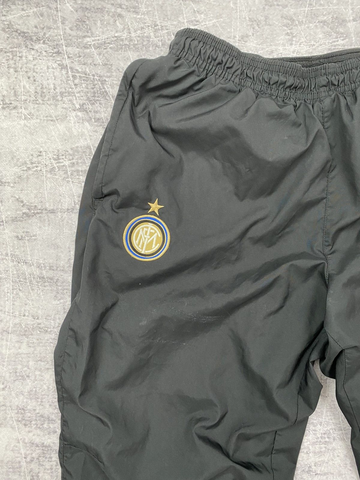 Nike × Vintage Nylon black Inter football sweatpants Size US 36 / EU 52 - 6 Thumbnail