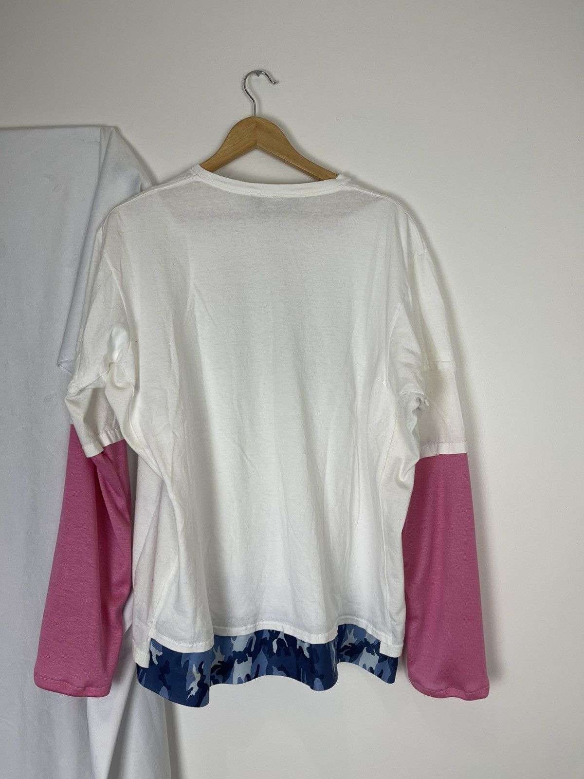 Chorley Chorley deconstructed double sleeve shoulder pad muppets tee Size US L / EU 52-54 / 3 - 4 Thumbnail