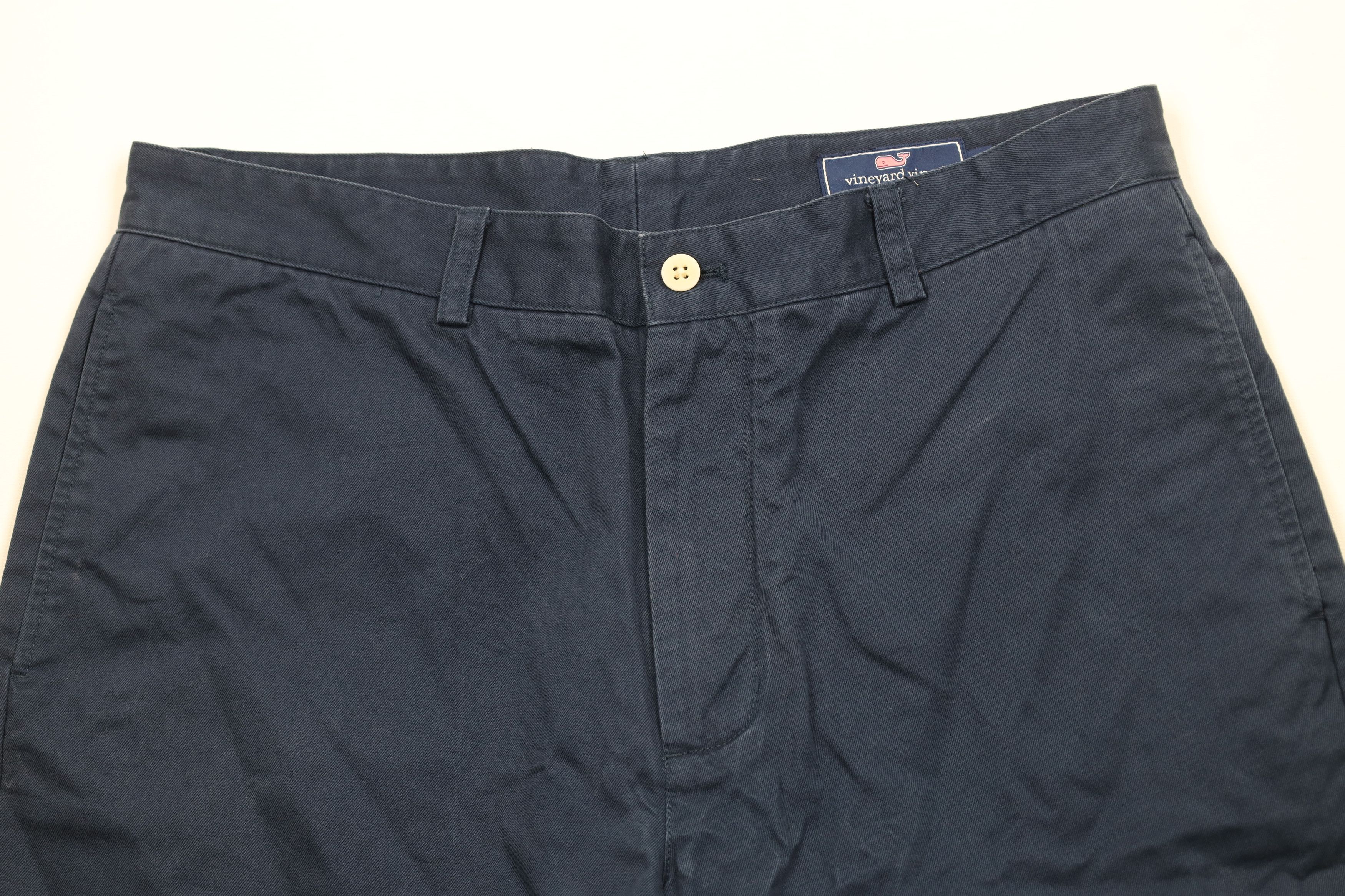 Vineyard Vines × Vintage Vineyard Vines Club Chino Golf Shorts Navy Blue Cotton Size US 34 / EU 50 - 2 Thumbnail