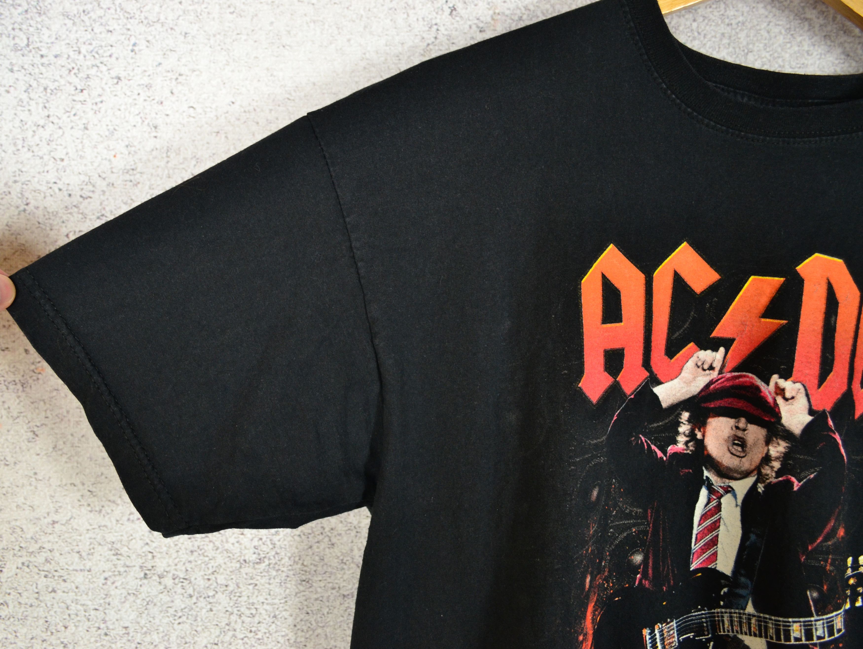 AC/DC AC/DC Highway to Europe Tour 2010 Band Tee Size US L / EU 52-54 / 3 - 3 Thumbnail