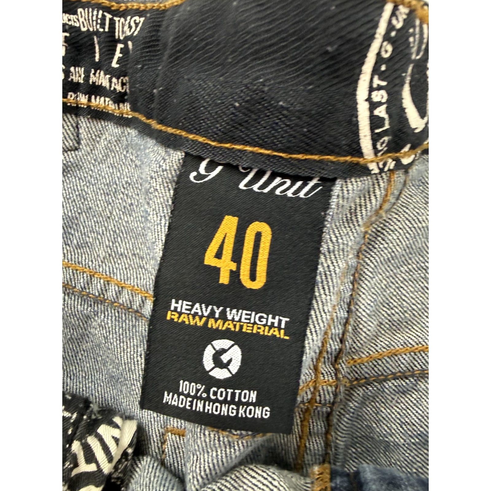 Denime VINTAGE G-Unit Denim Shorts Mens 40 Blue Bermuda Hip Hop Casual 5-Pocket Relaxed Fit Summer Boys Girls Mens Women? Size US 40 / EU 56 - 6 Thumbnail