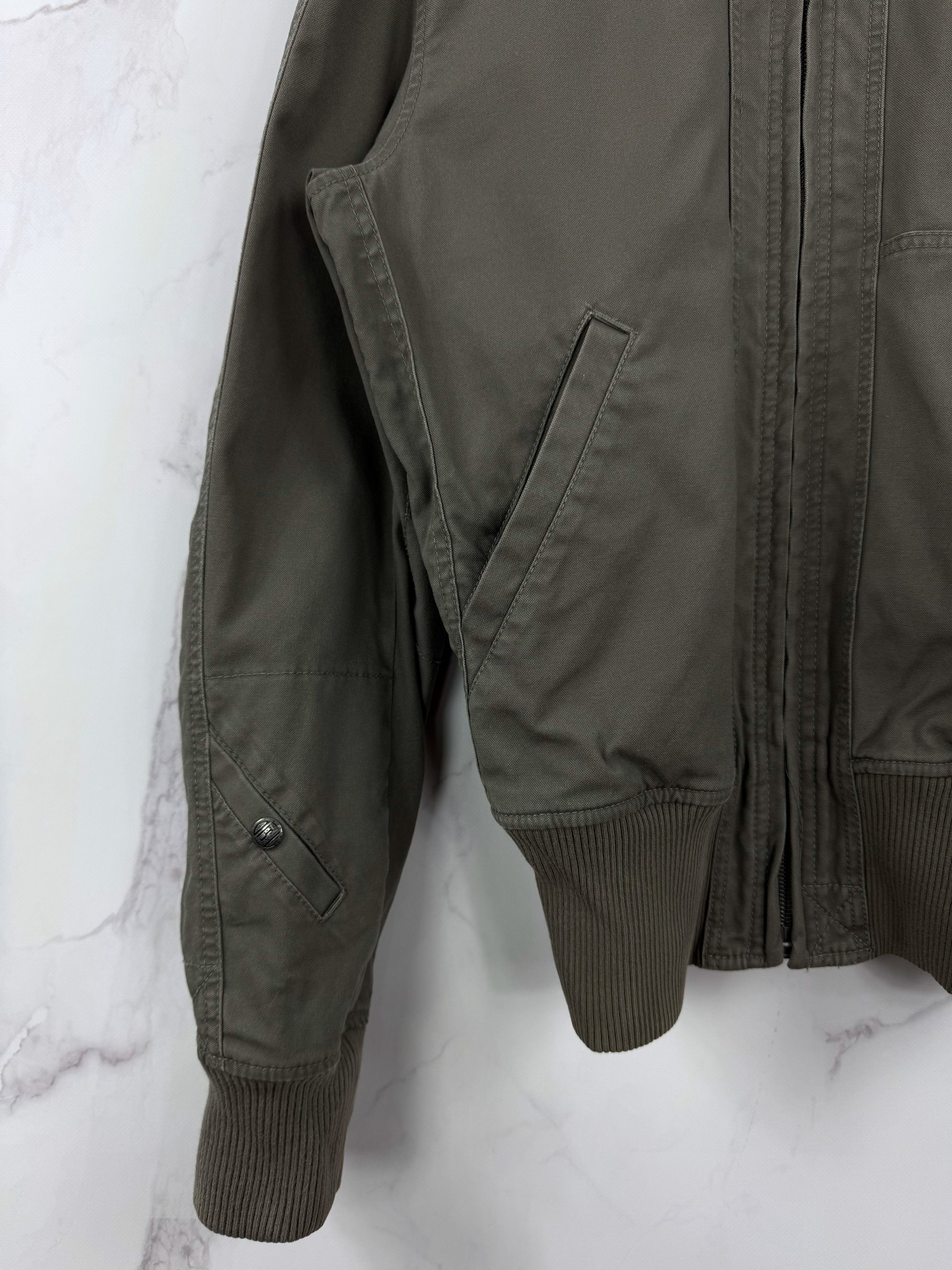 Diesel Diesel Night Flyers Bomber Flight Jacket Canvas Flak Size L Size US L / EU 52-54 / 3 - 9 Thumbnail