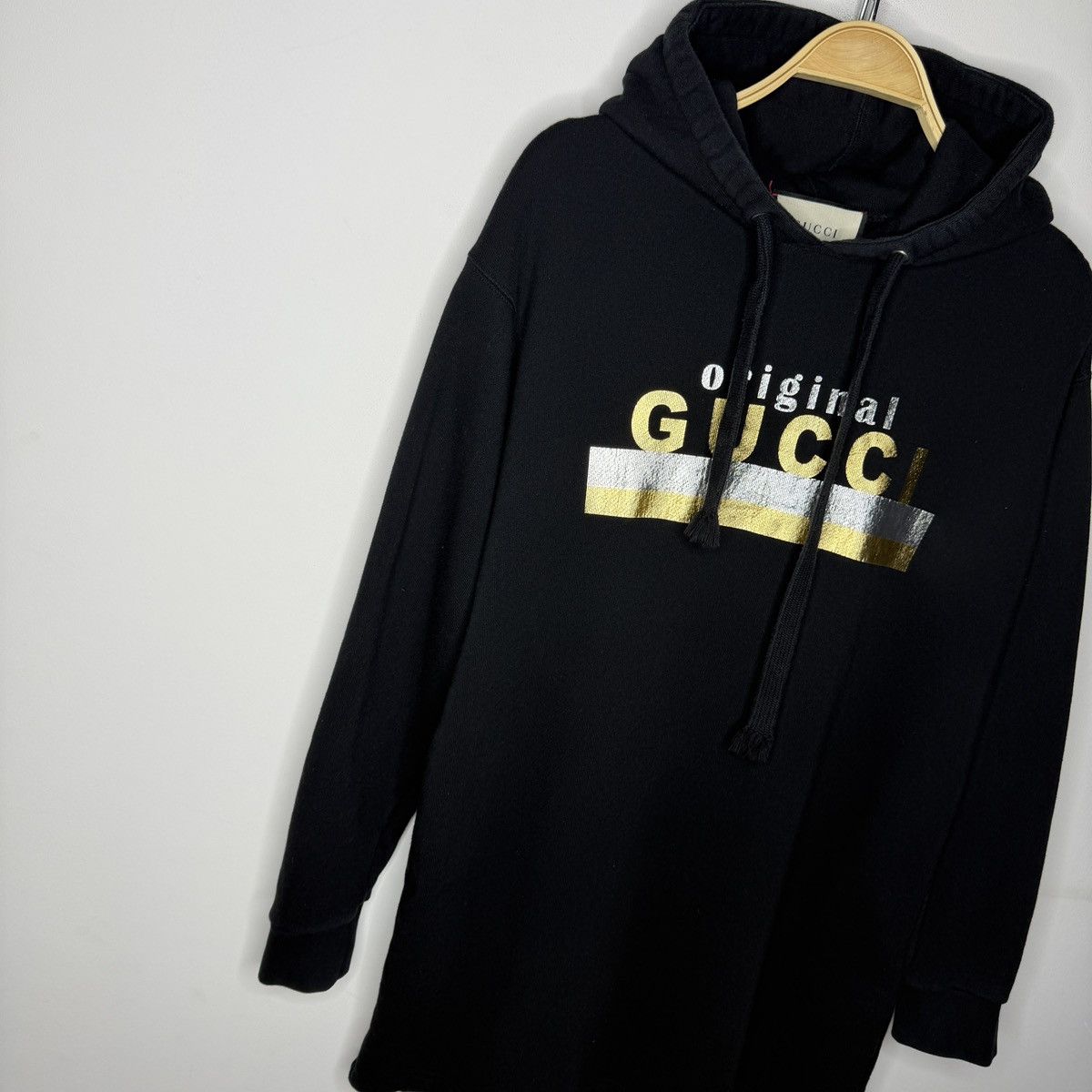 Gucci Gucci Original Hoodie Long Sweatshirt Black Size S / US 4 / IT 40 - 3 Thumbnail