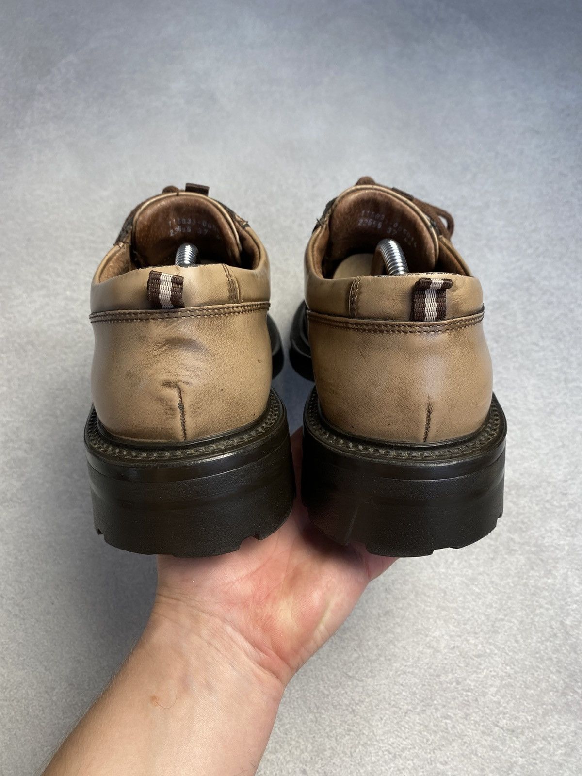 Dockers Dockers Vintage Chunky Leather Platform Boots avant garde Size US 10 / EU 43 - 4 Thumbnail
