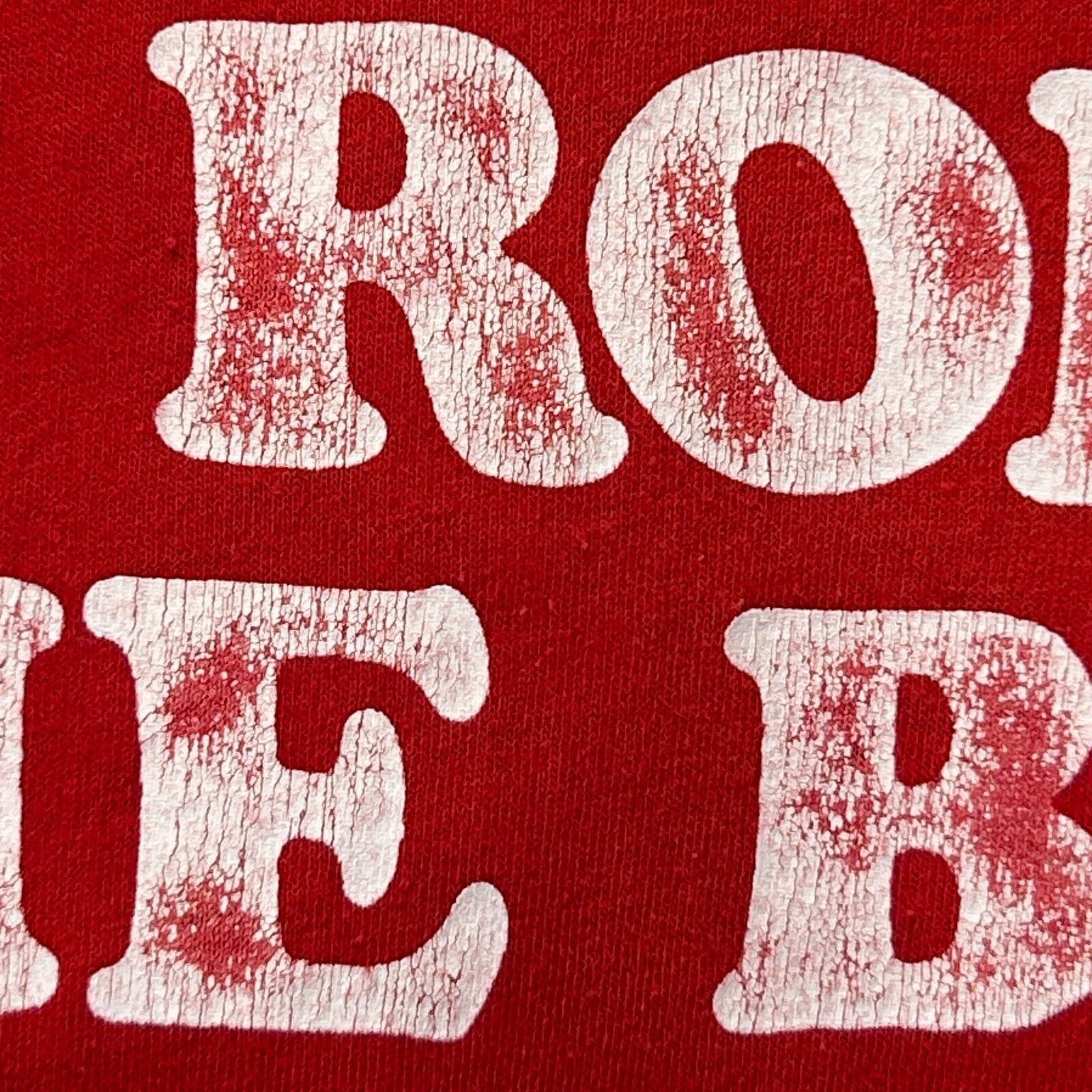 Vintage Vintage 80s I Rode the Bull at Country Roads T Shirt Red L Size US L / EU 52-54 / 3 - 5 Thumbnail