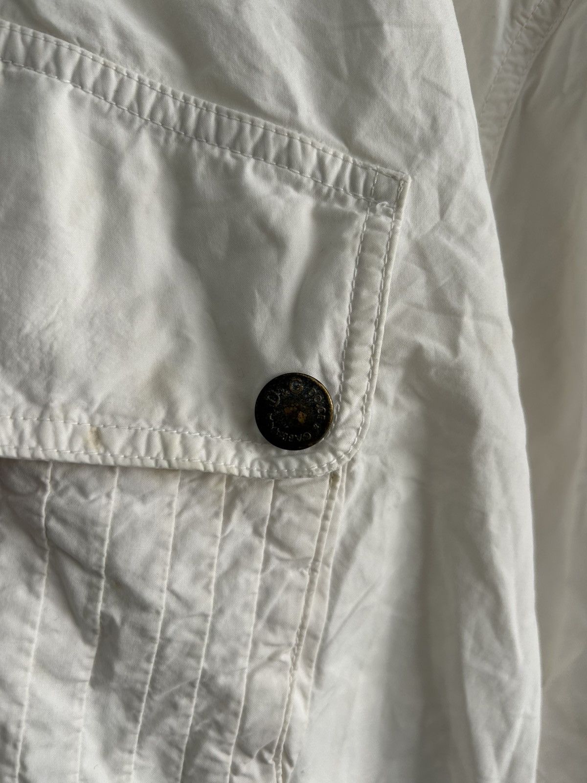 Dolce & Gabbana Vintage Dolce Gabbana Bermuda White Shorts Size US 34 / EU 50 - 3 Thumbnail