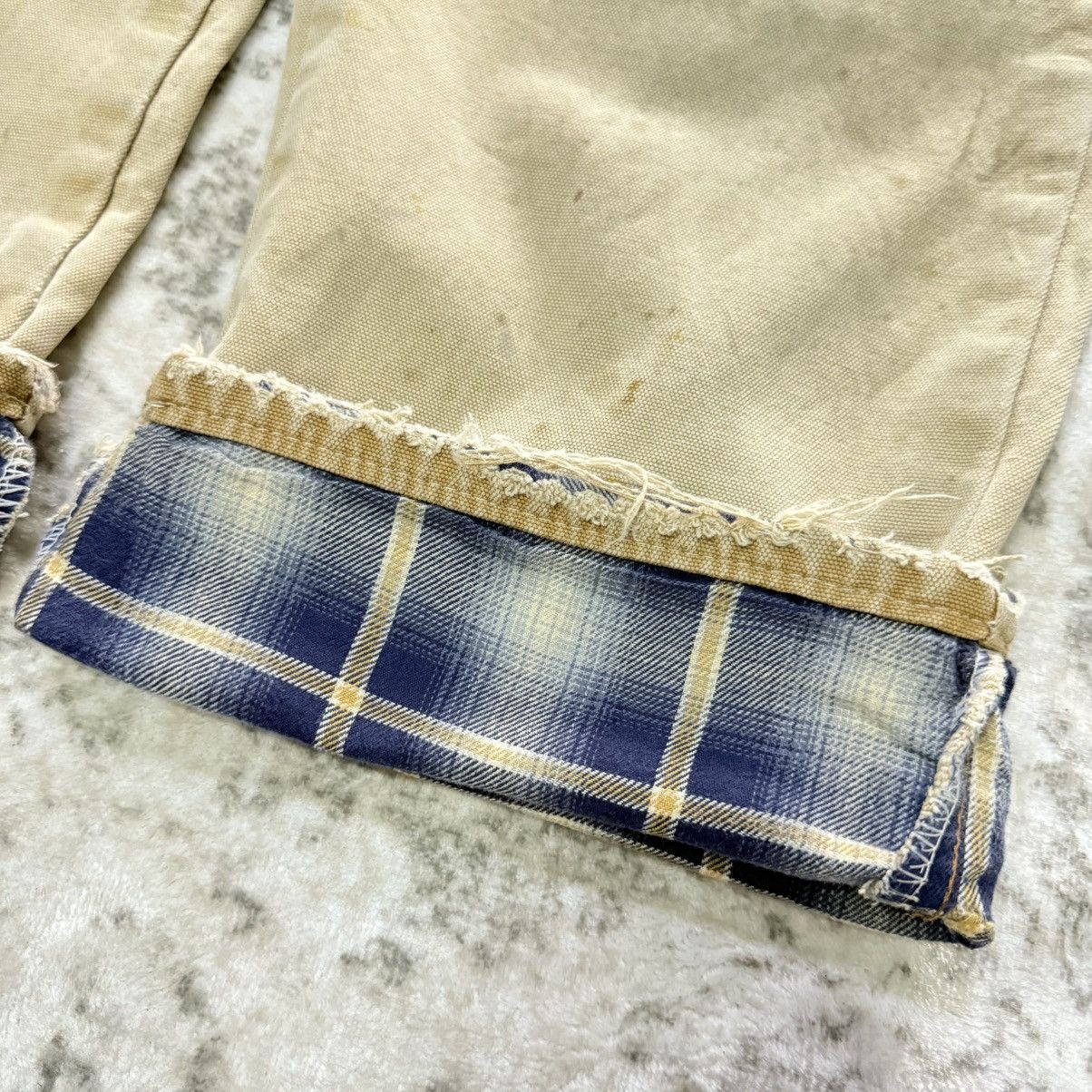 Dickies Vintage Dickies Blanket Linen Distressed Jeans Size US 36 / EU 52 - 4 Thumbnail