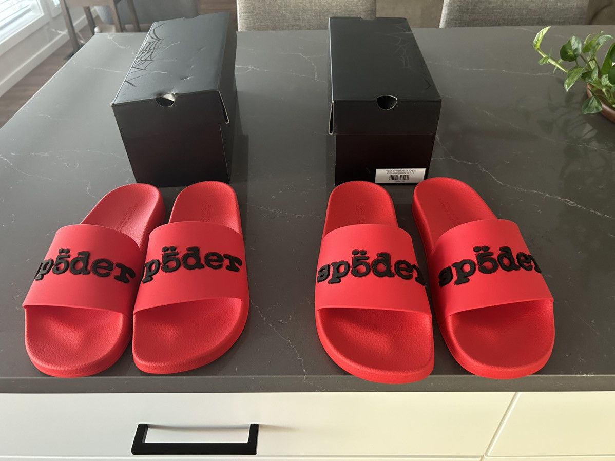 Sp5der SP5DER Enzo Slides Size US 11 / EU 44 - 7 Thumbnail