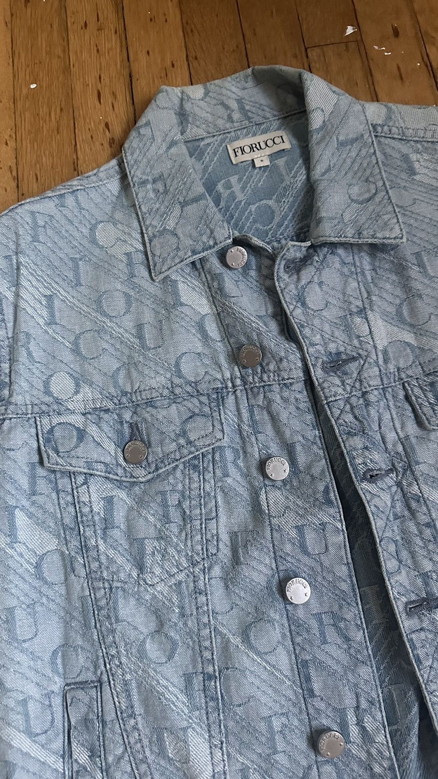 Fiorucci Monogram denim jacket Size US S / EU 44-46 / 1 - 5 Thumbnail