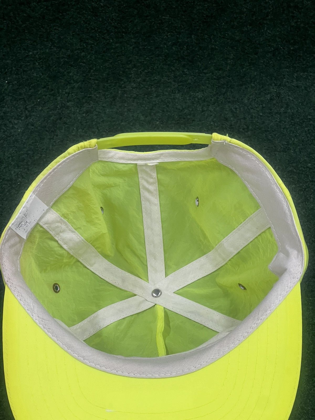 MLB Vintage 90s Busch Beer St Louis Cardinals Neon Snap Back Hat Size ONE SIZE - 4 Thumbnail