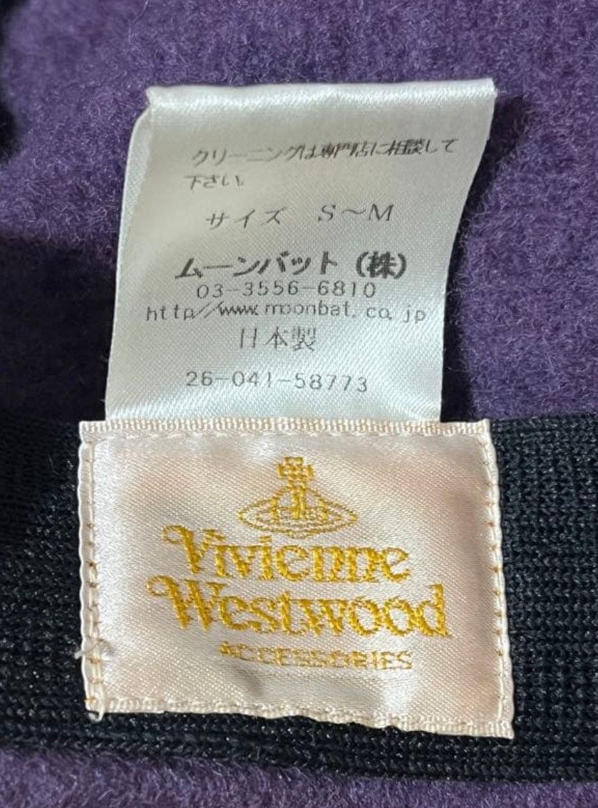 Vivienne Westwood Orb Embroidery Wool Beret Size ONE SIZE - 3 Thumbnail