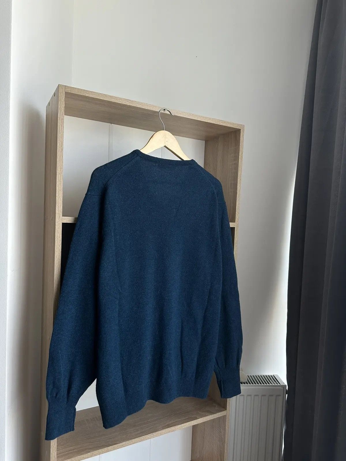 Loro Piana × Vintage Vintage Loro Piana Woll Blue Sweater Size US M / EU 48-50 / 2 - 13 Thumbnail