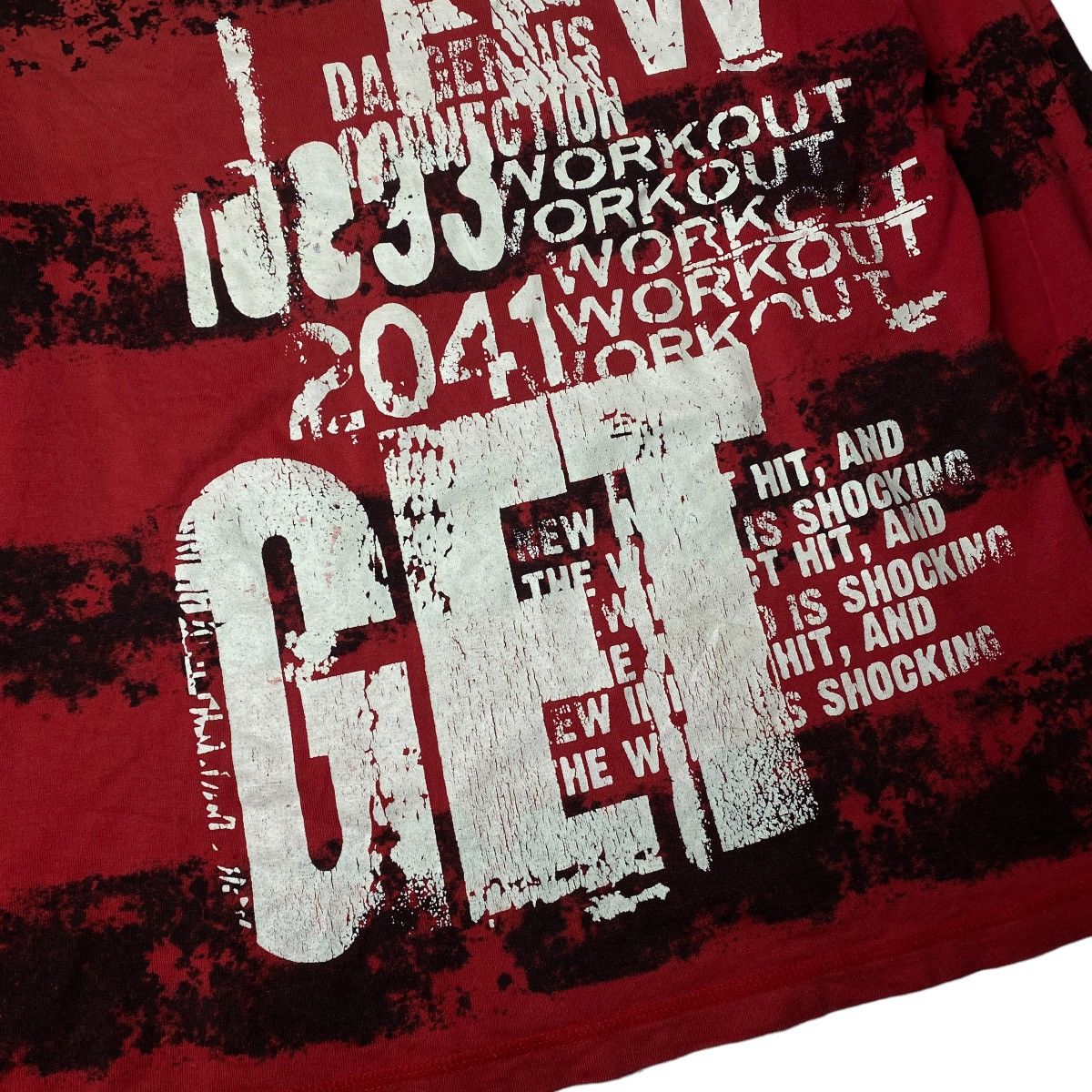 If Six Was Nine 2000's Slash Number Poem Two Tone Longsleeve Size US M / EU 48-50 / 2 - 5 Thumbnail