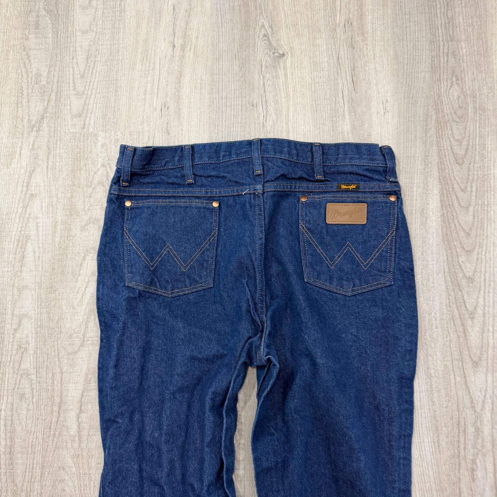 Wrangler Vintage Wrangler Cowboy Cut Slim Fit Jeans Men's 36x34 Blue Size US 36 / EU 52 - 5 Thumbnail