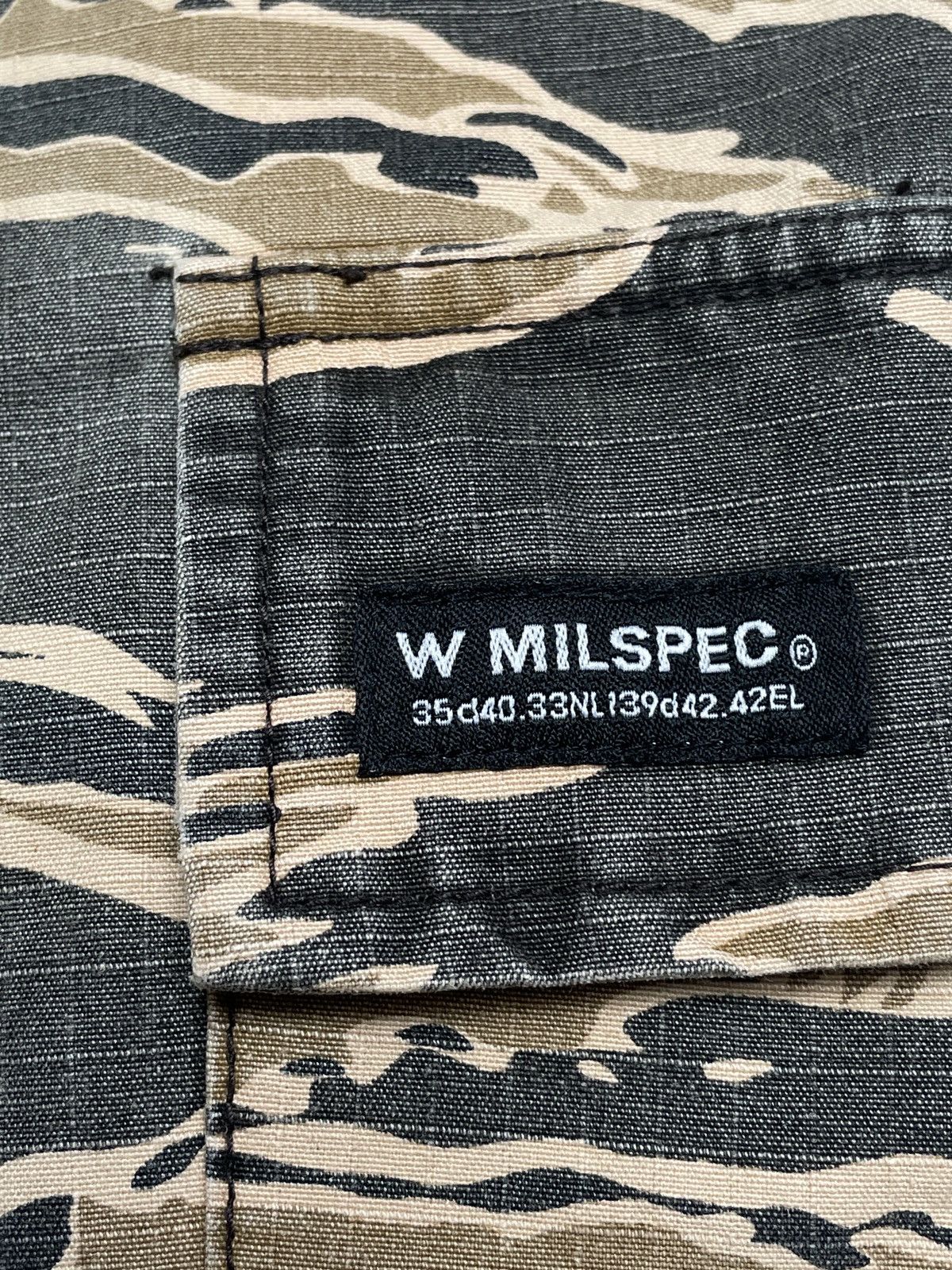 Wtaps Very Rare Vintage Brand Wtaps Tiger Stripe Baggy Cargo 1990s Size US 31 - 8 Thumbnail