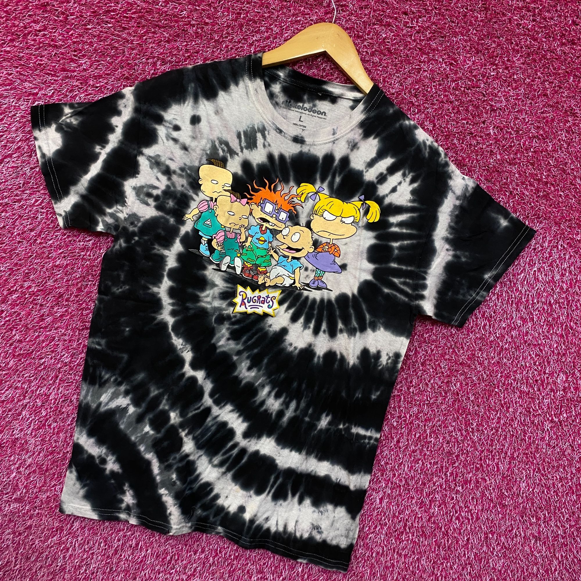 Nickelodeon Rugrats Angelica & the Babies Nickelodeon Cartoon Tie Dye L Size US L / EU 52-54 / 3 - 3 Thumbnail