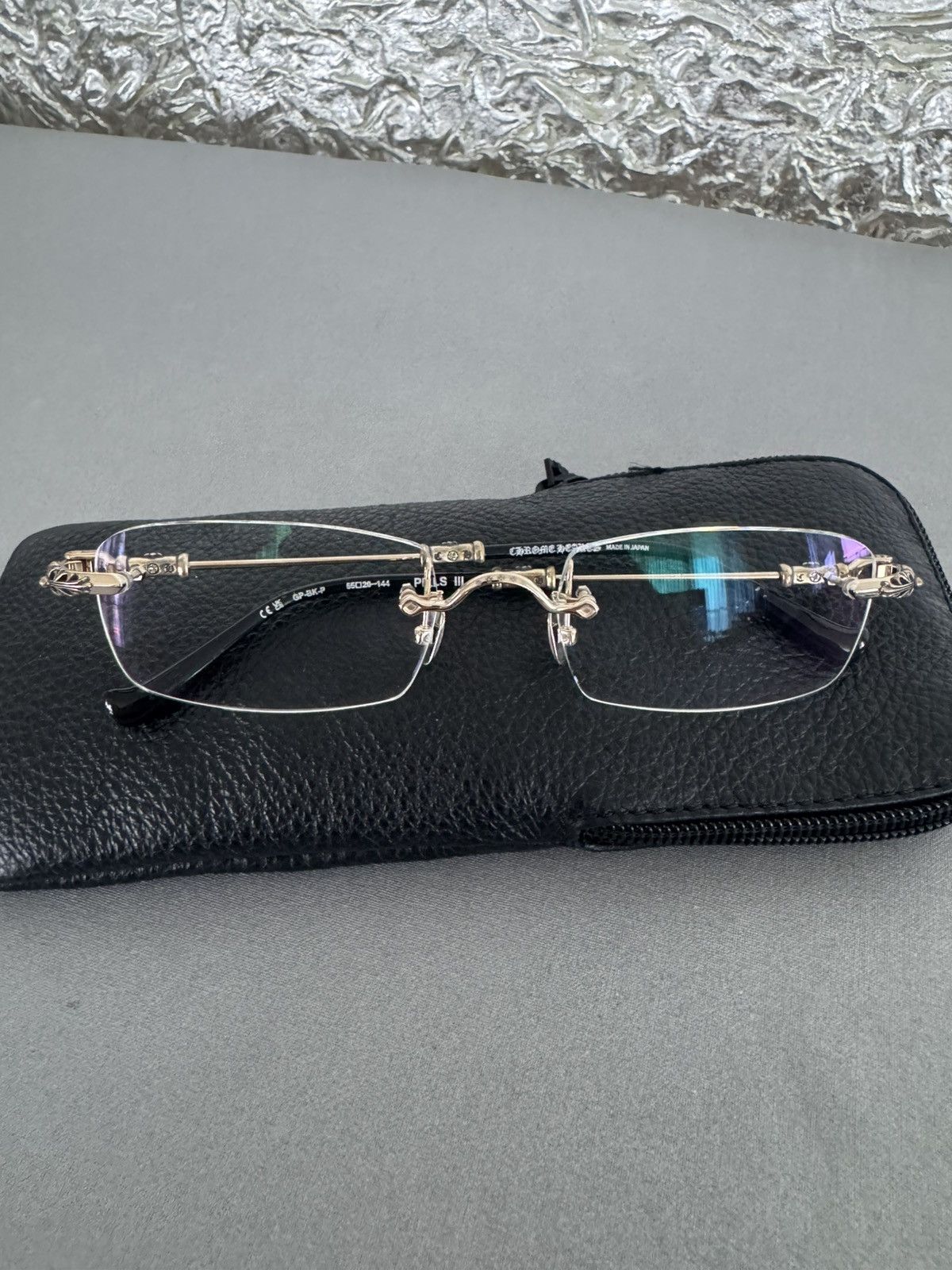 Chrome Hearts CHROME HEARTS BUBBA-A ANTIQUE SILVER- BLACK