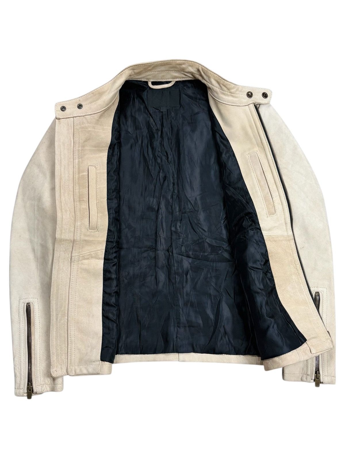 JACKROSE 2000s Luv Maison Jackrose - Excella Zipper Leather Jacket Size US M / EU 48-50 / 2 - 2 Thumbnail