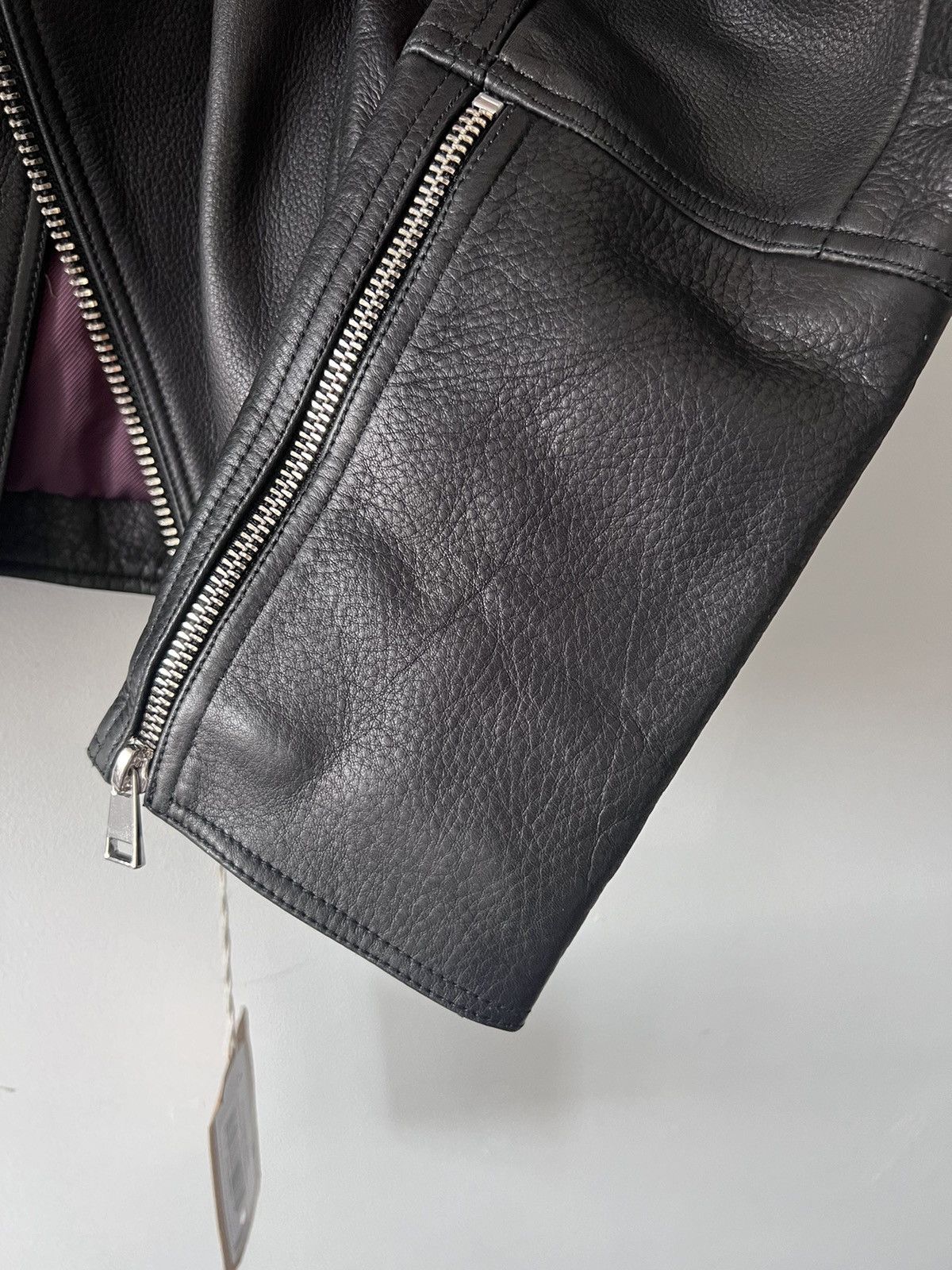 A.P.C. A.P.C. Biker Leather jacket Size XS / US 0-2 / IT 36-38 - 11 Thumbnail