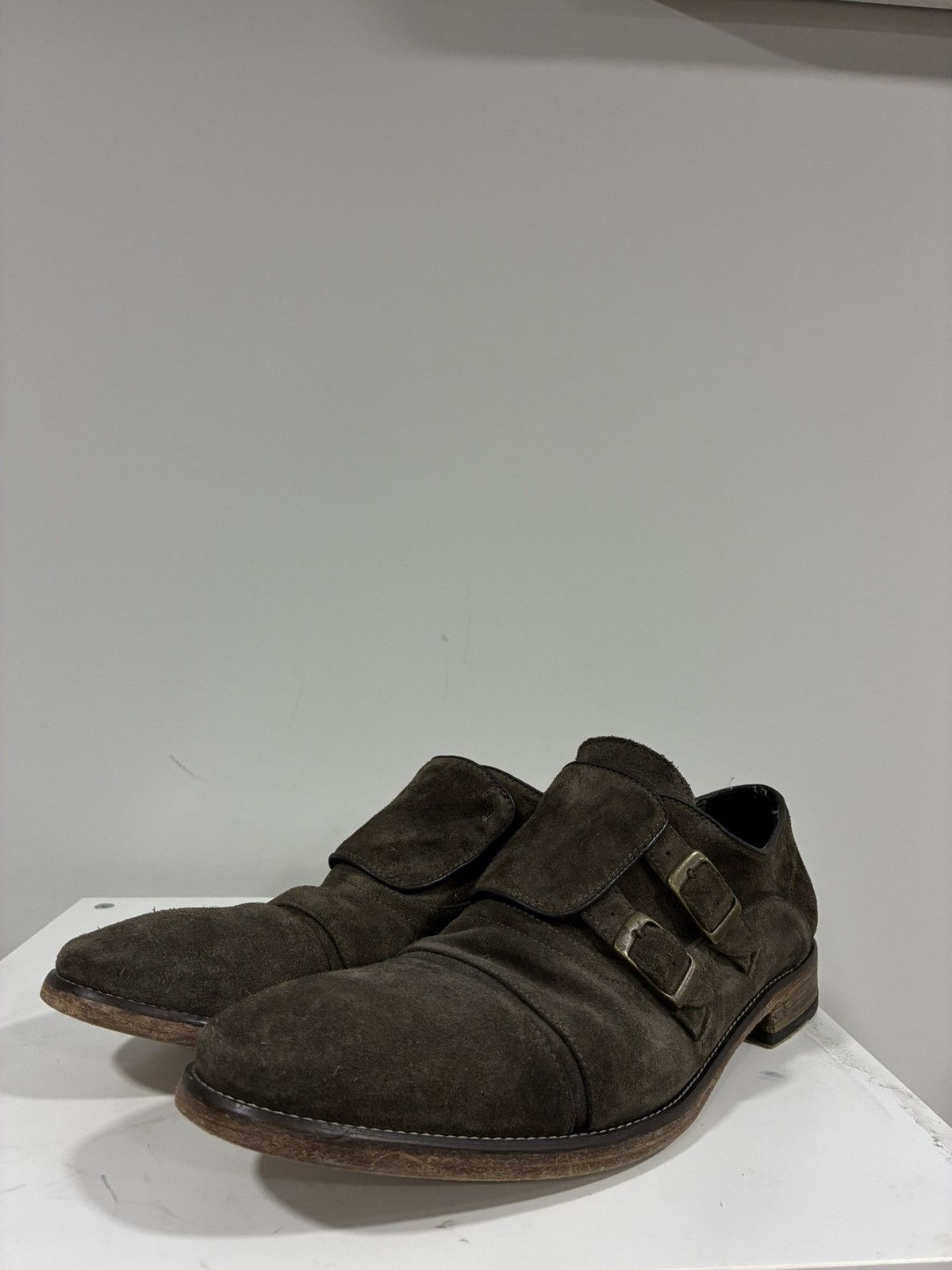 John Varvatos Fleetwood Buckle Oxford 12 Size US 12 / EU 45 - 4 Thumbnail