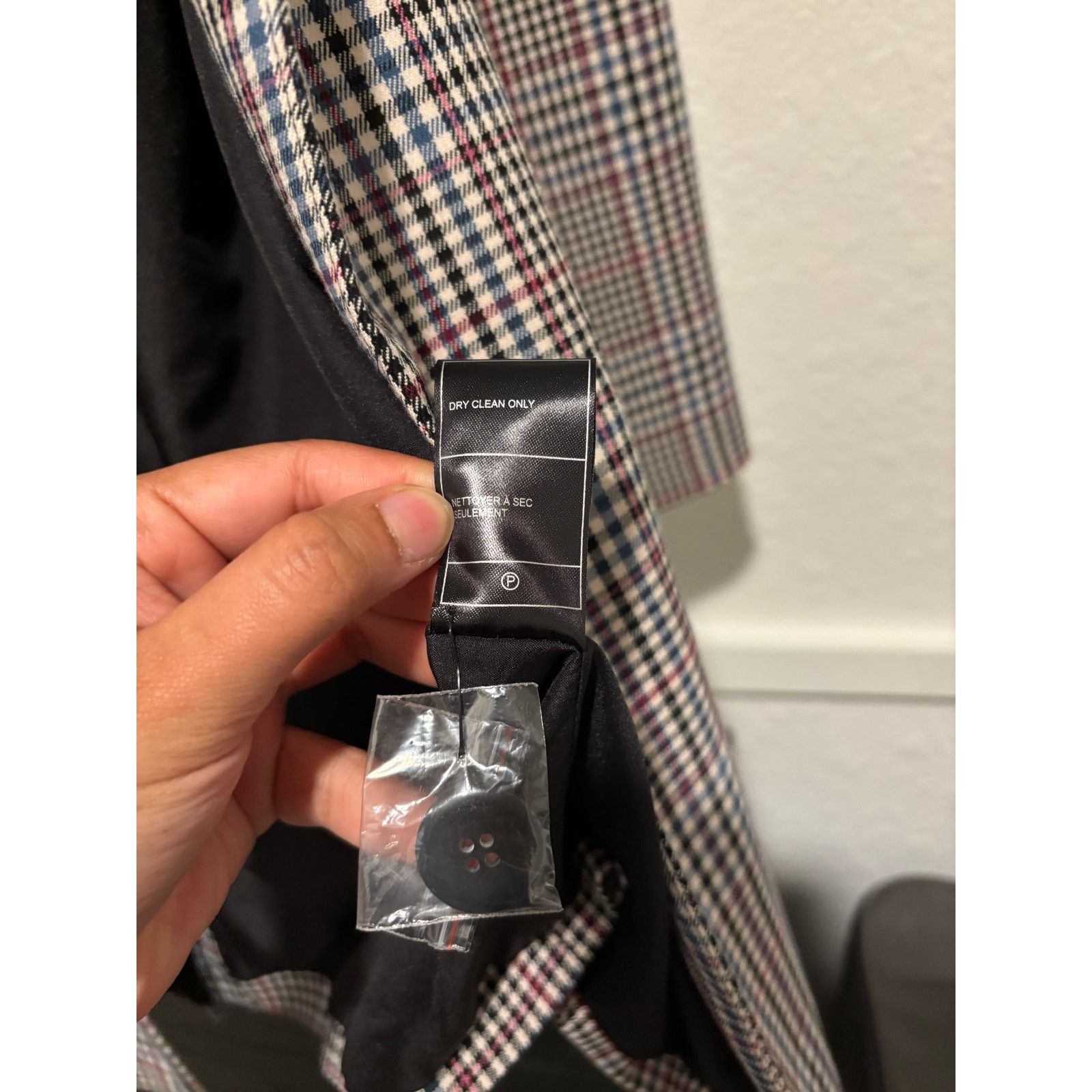 Steve Madden NWOT STEVE MADDEN Bb Dakota Plaid Longline Blazer Sz M Size M / US 6-8 / IT 42-44 - 4 Thumbnail