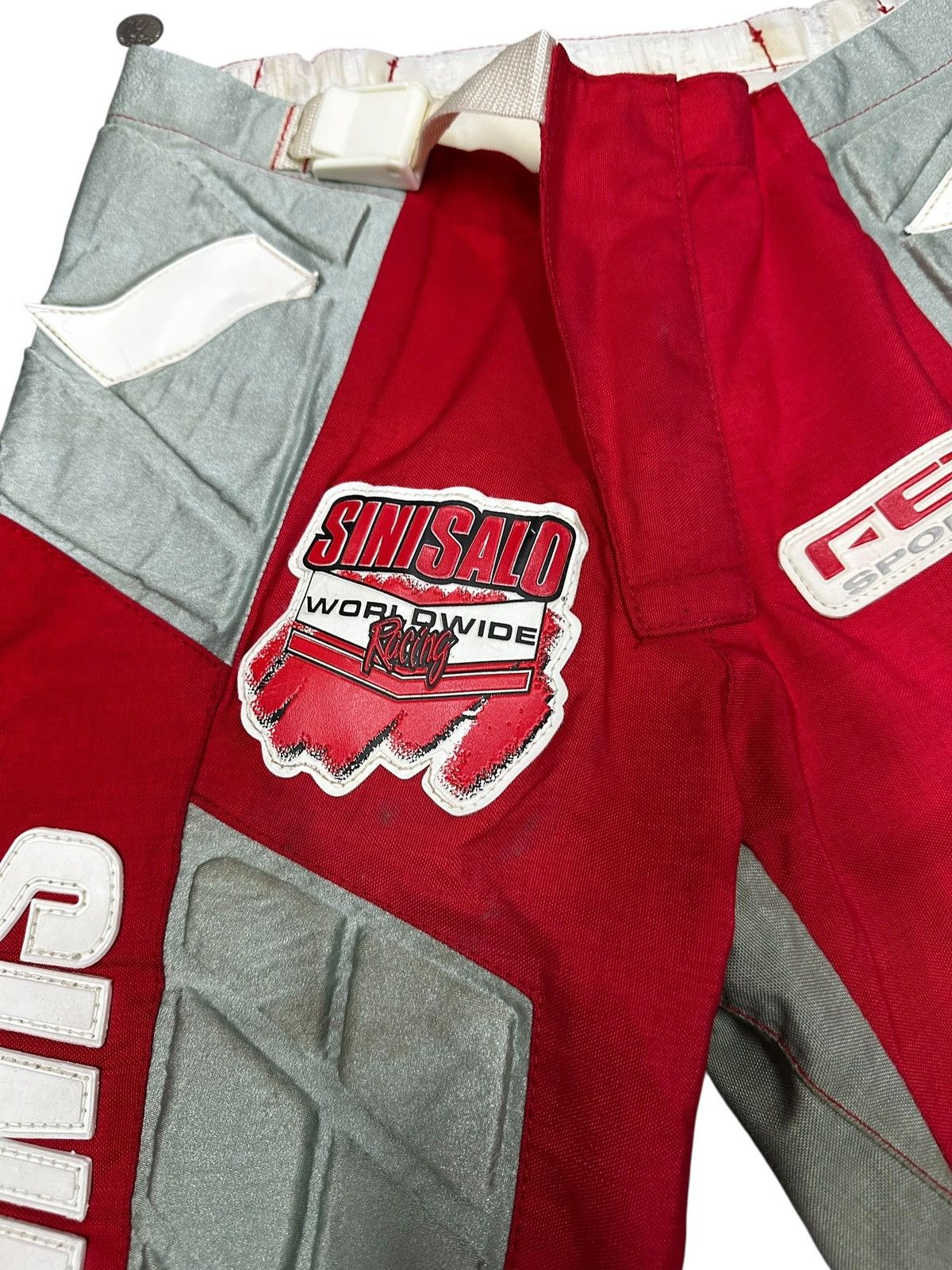 Vintage Vintage 90s Sinisalo Motocross Racing Kevlar Pant Size US 30 / EU 46 - 7 Thumbnail