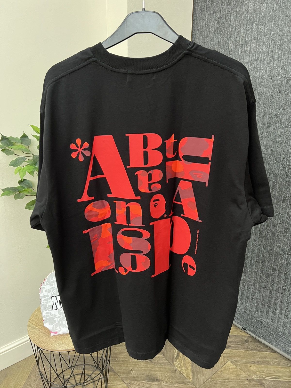 Bape Bape Text Graphic Tee Size US L / EU 52-54 / 3 - 1 Thumbnail