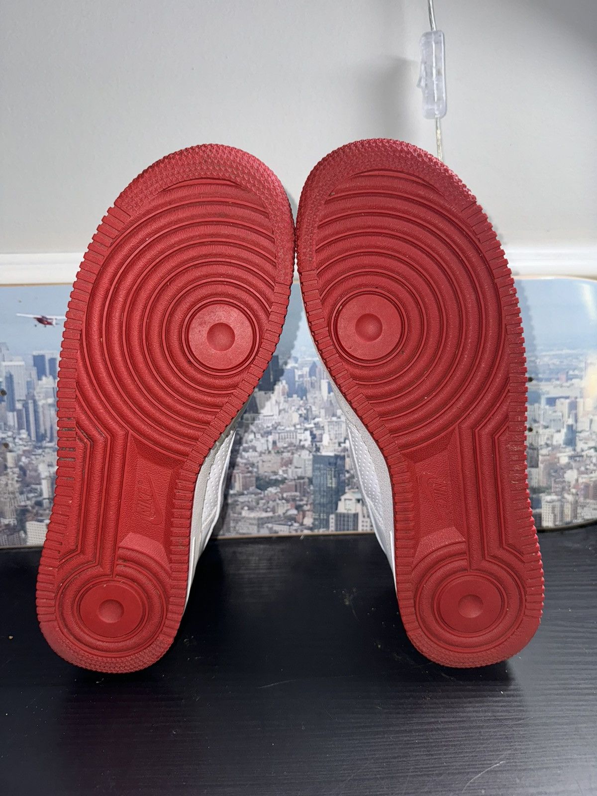 Nike × Vintage VINTAGE Y2K 2005 Nike Air Force 1 Jamaica Drum Island Size US 9.5 / EU 42-43 - 7 Thumbnail