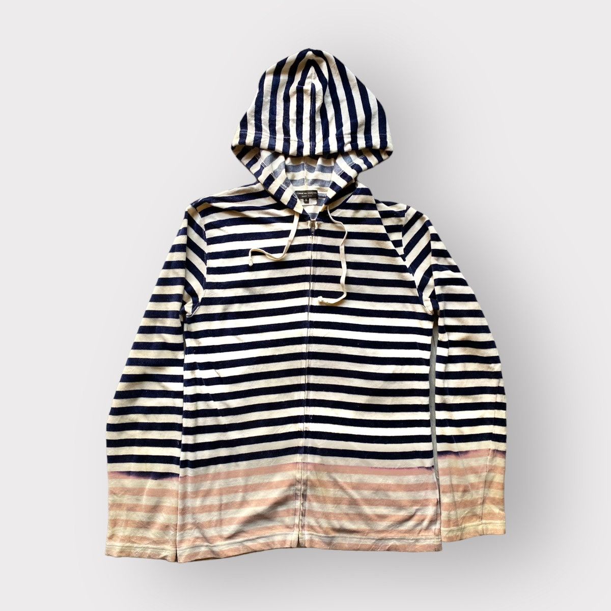 AW11 Velour Dip Dyed Hoodie