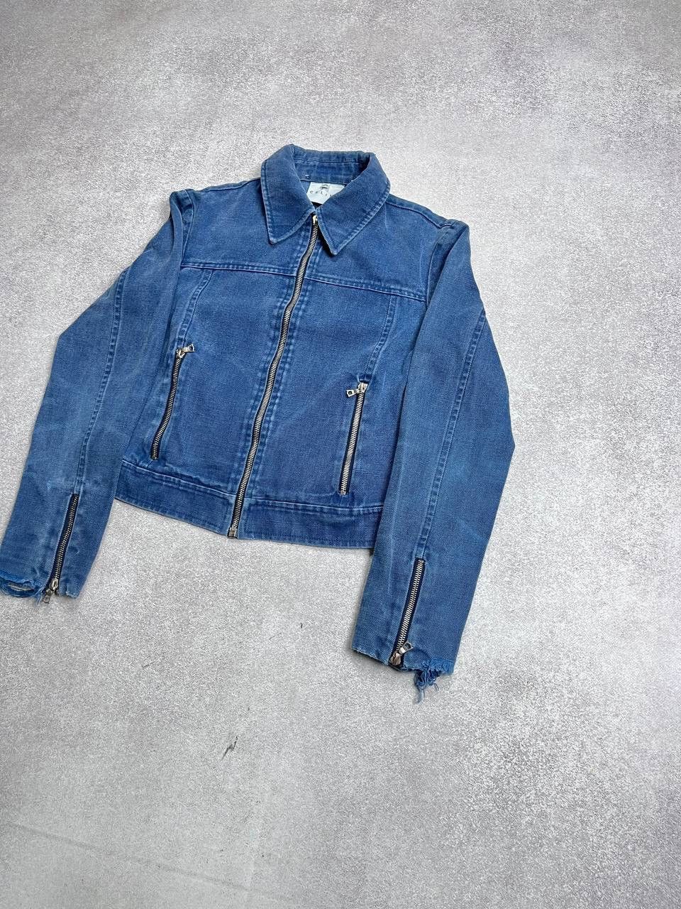 Celine Vintage Celine Hedi Slimane Denim Jacket 38 Size S / US 4 / IT 40 - 2 Thumbnail