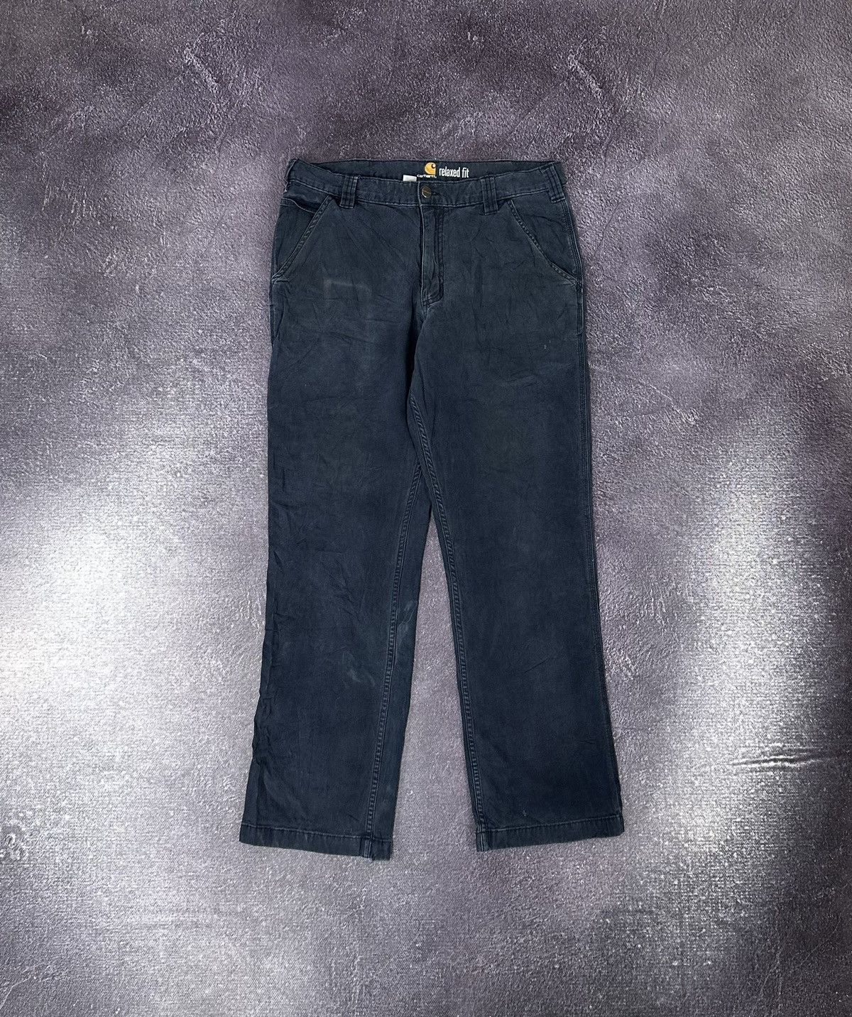 Carhartt Vintage Carhartt Faded Carpenter Opium Baggy USA Work Pants Size US 34 / EU 50 - 2 Thumbnail