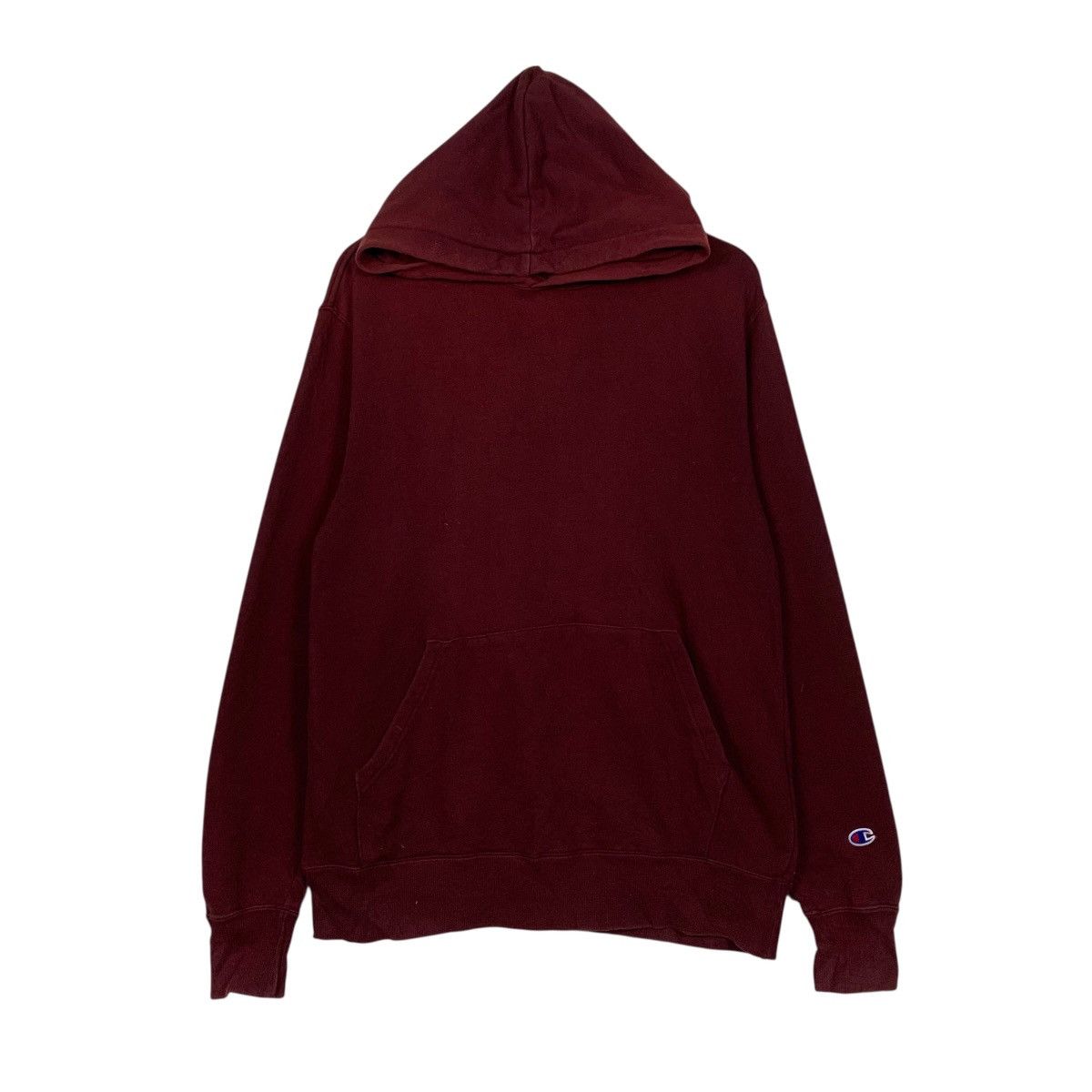 Champion CHAMPION Maroon Pullover Hoodie Sweatshirt #3614-C165 Size XL / US 12-14 / IT 48-50 - 1 Thumbnail
