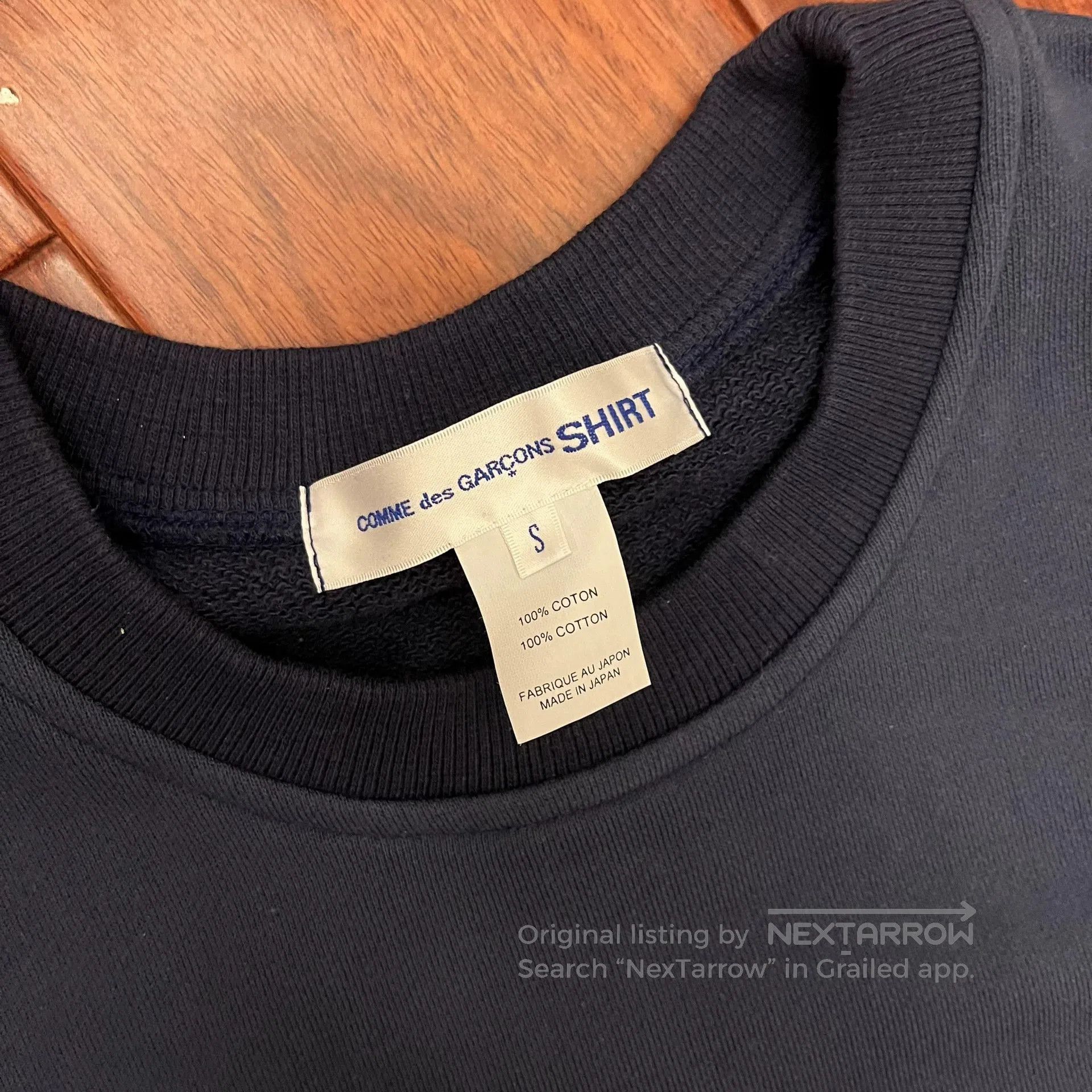 Comme des Garcons SHIRT Comme des Garçons CDG Shirt Pullover. Size US S / EU 44-46 / 1 - 3 Thumbnail