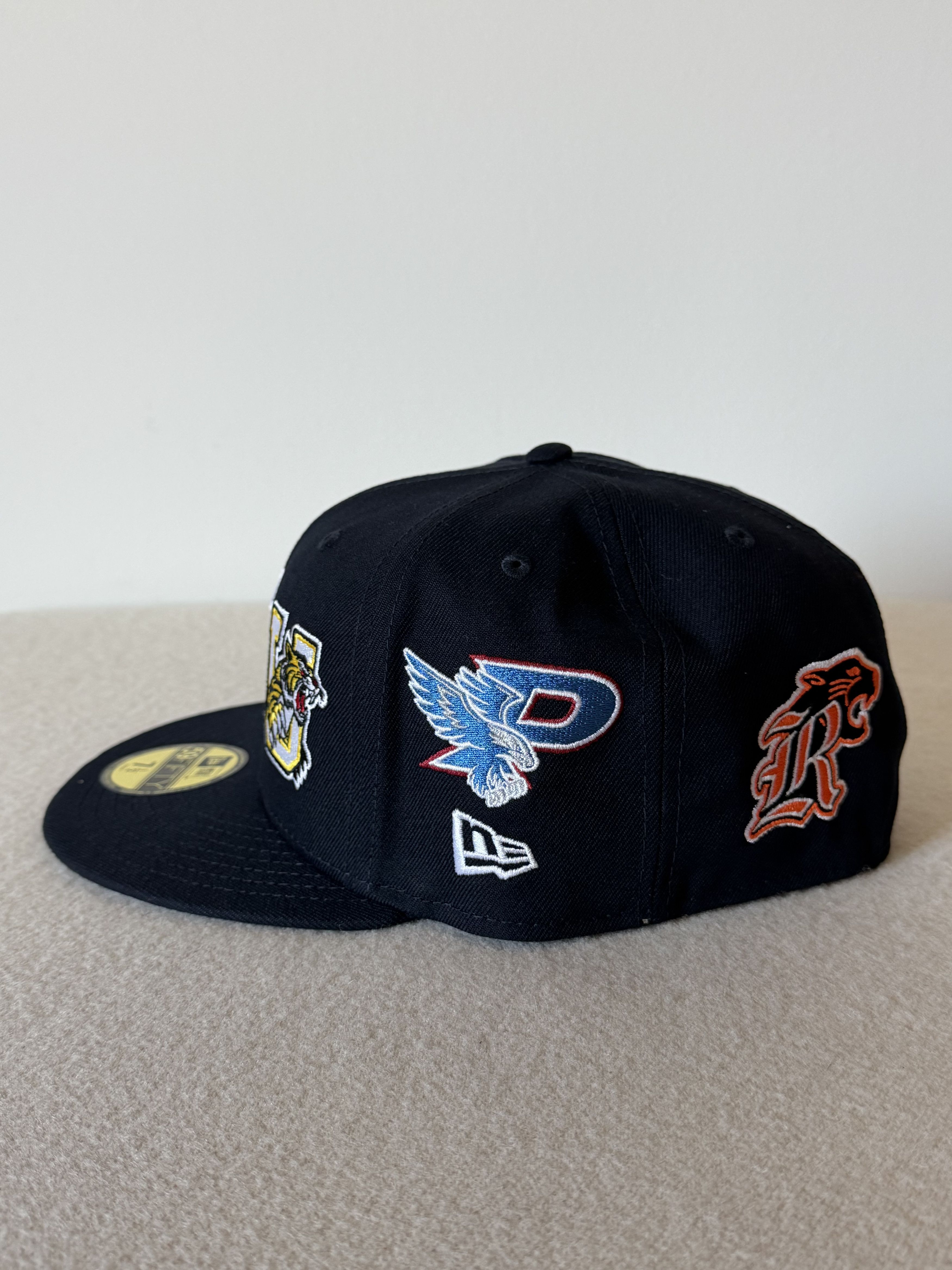 Supreme 7 1/2 Supreme New Era 59FIFTY S Logo Mascots Hat Navy Size ONE SIZE - 2 Thumbnail