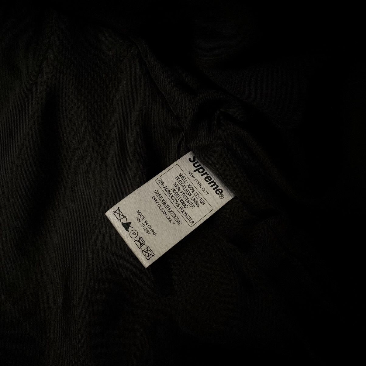 Supreme FW14 Velvet Eagle bomber jacket Size US M / EU 48-50 / 2 - 7 Thumbnail